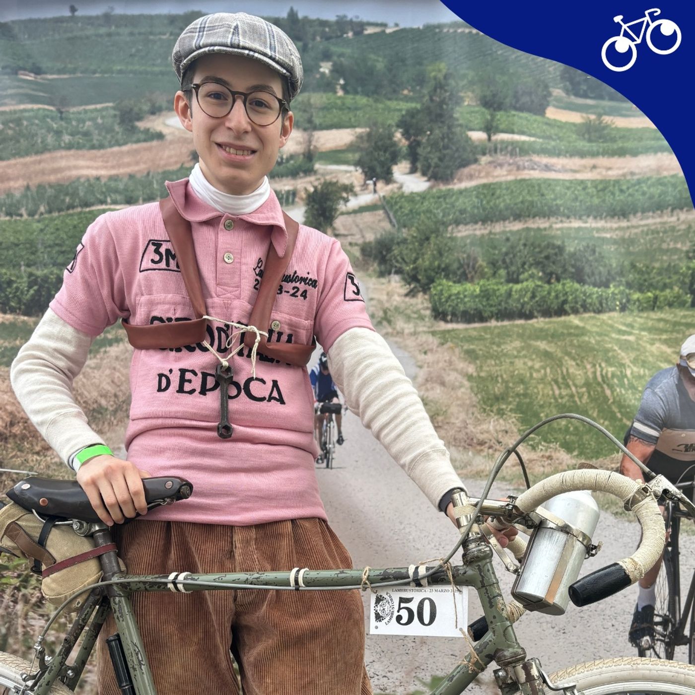 #GirodItaliadEpoca Lambrustorica con Luca Cavallari