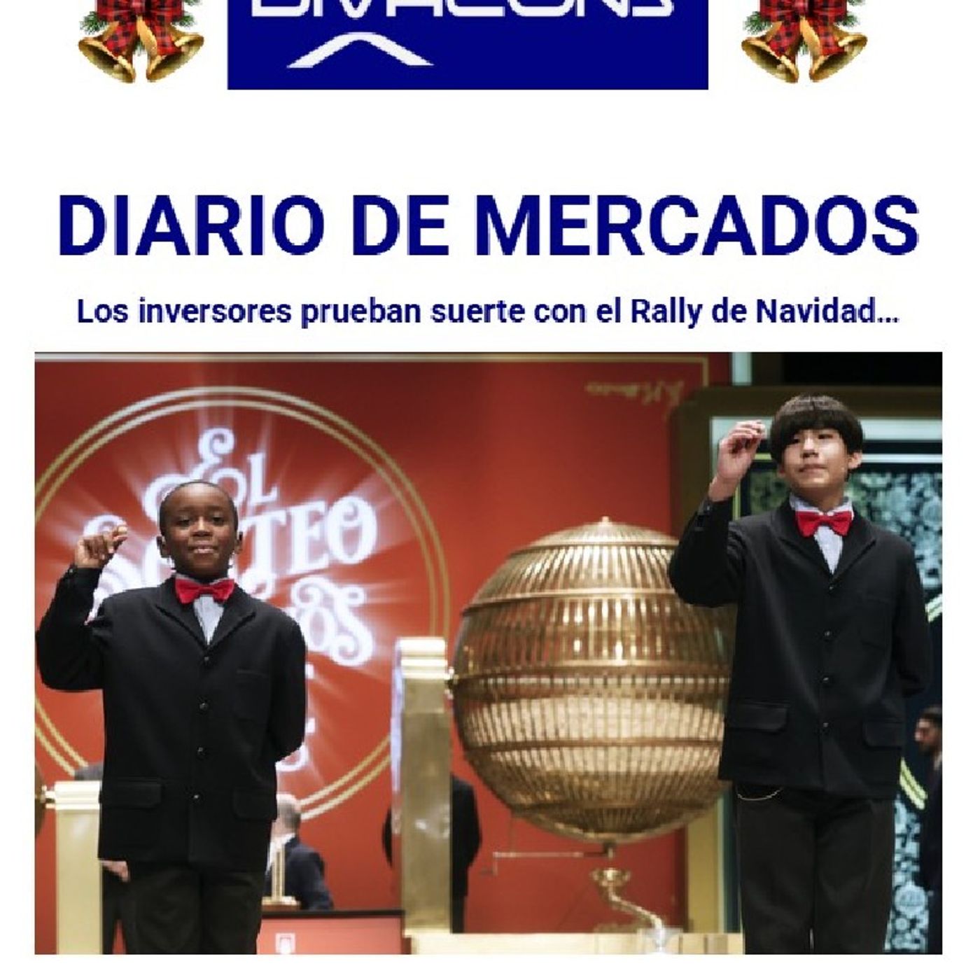 PODCAST en abierto DIARIO DE MERCADOS Martes 23 Dic 2025