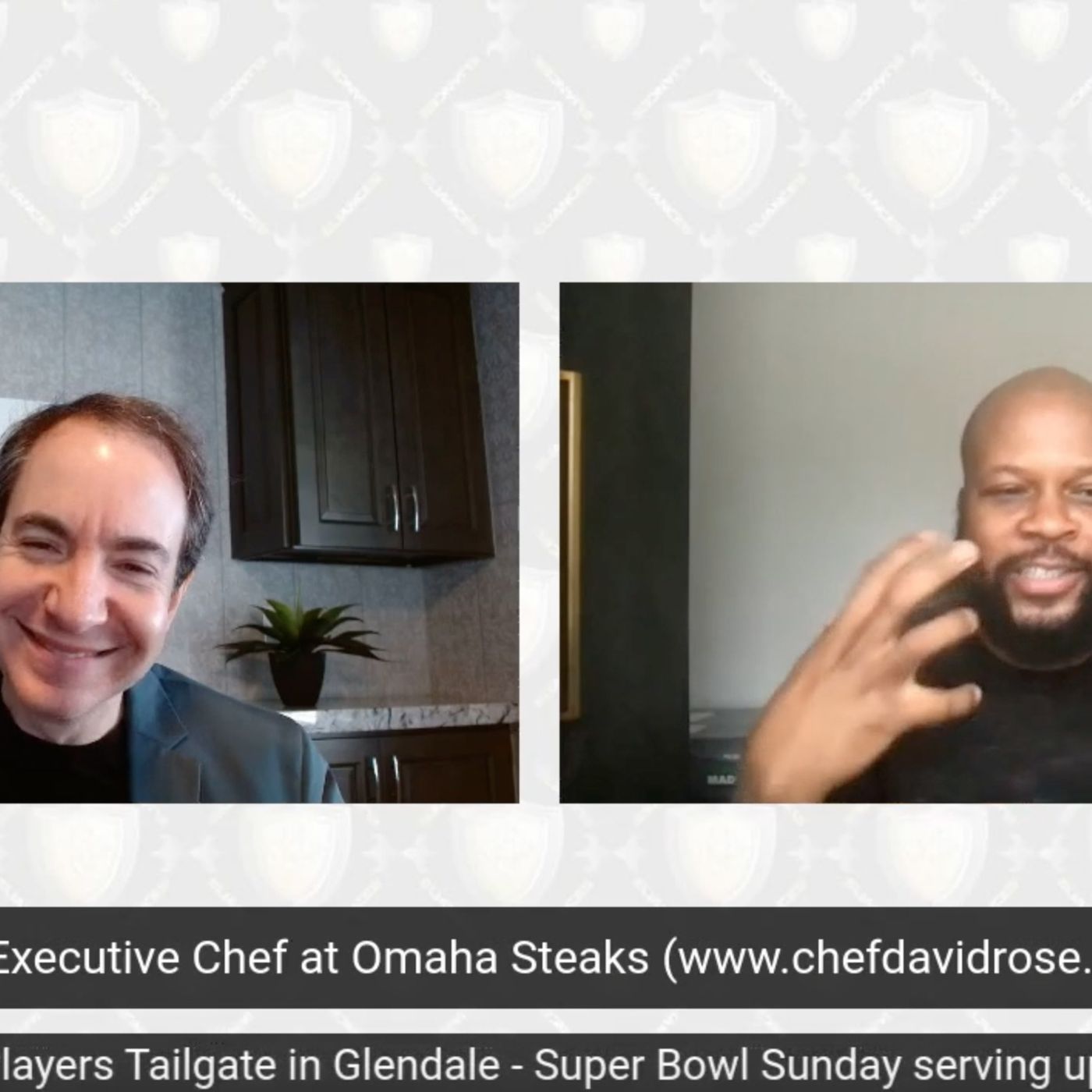 David Rose, Executive Chef Omaha Steaks, Food Network Star finalist, Super Bowl Players Tailgate