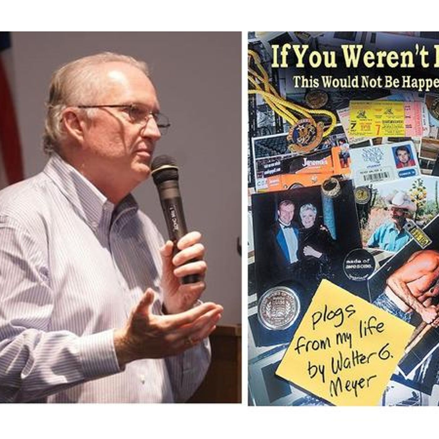 Author Walter Meyer returns to #ConversationsLIVE with his new book episode artwork