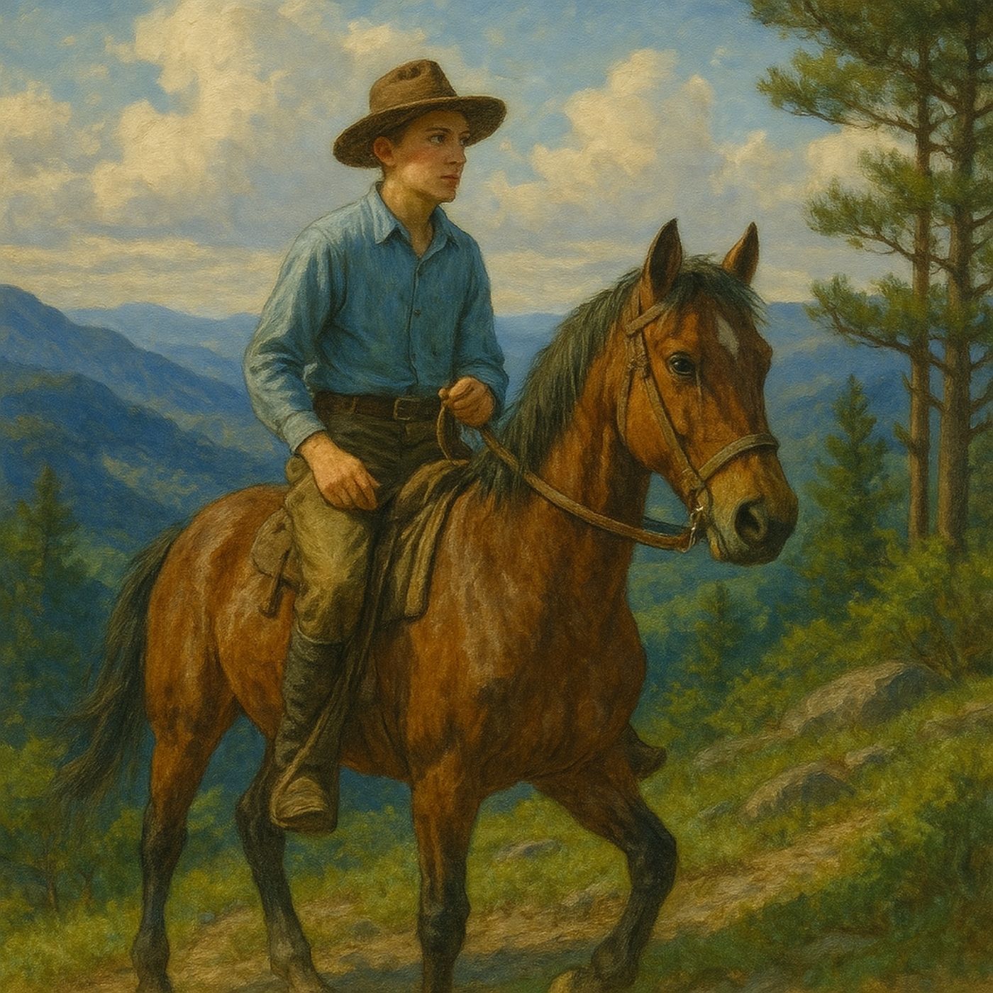 Pony Rider Boys on the Blue Ridge