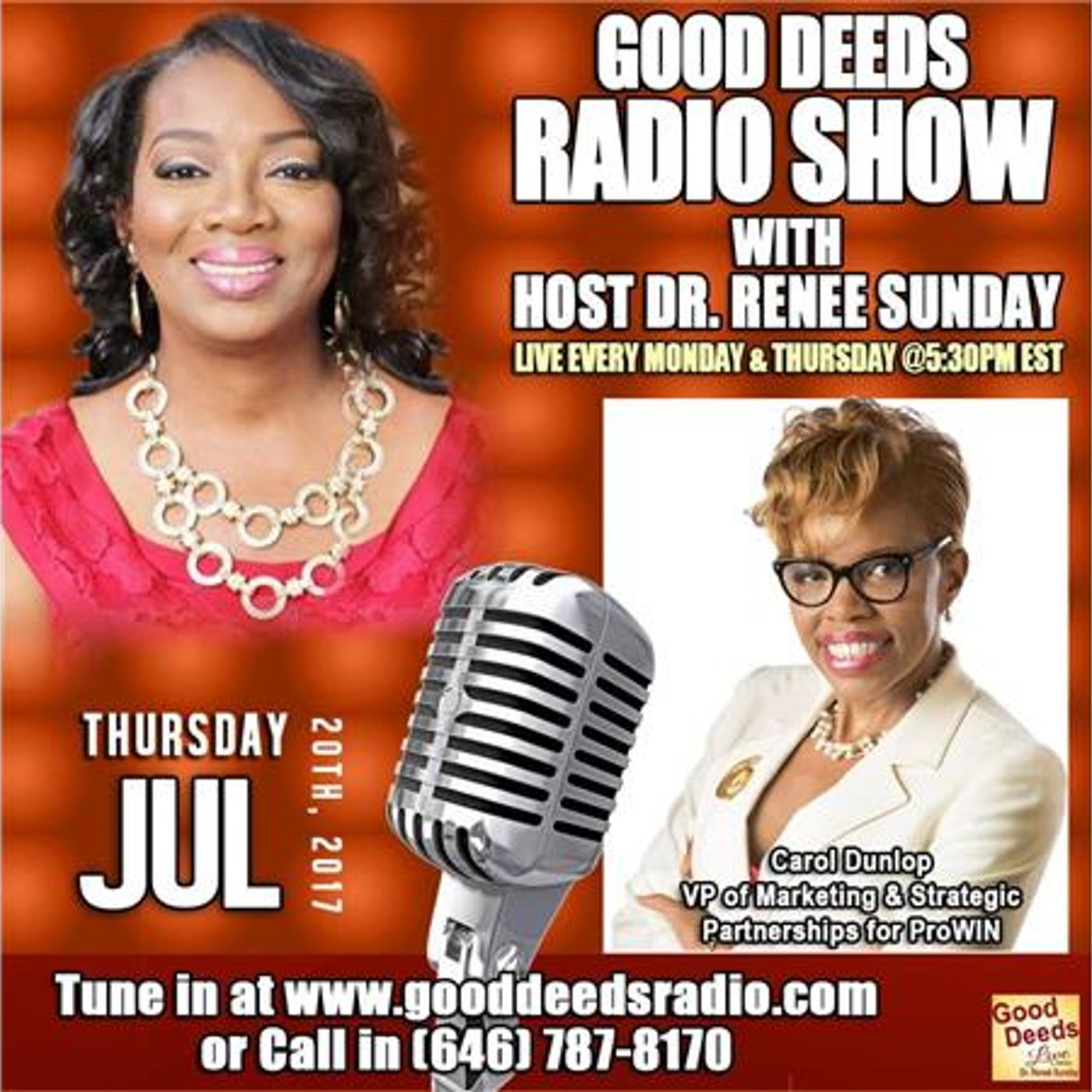 Carol Dunlop VP of Marketing and Strategic Partnerships for ProWIN on GD Radio episode artwork