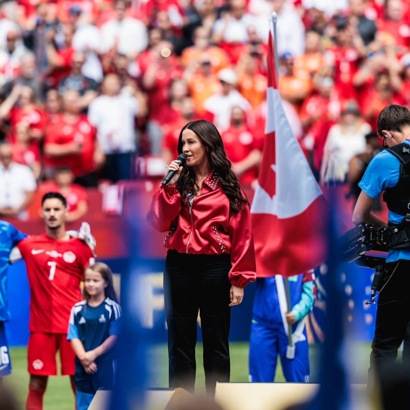 Watch Alanis Morissette and Michael Bublé kick off World Cup at star-studded opening ceremony in Canada episode artwork