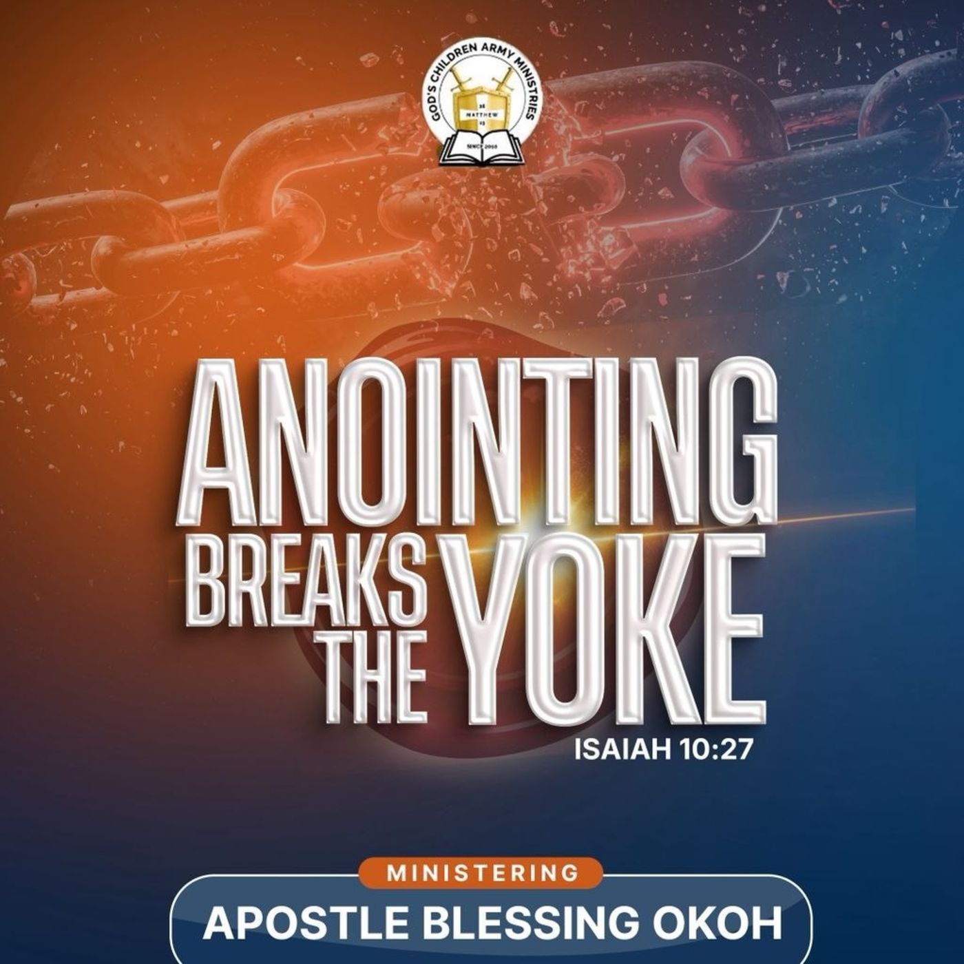 BREAKING THE YOKE OF MONITORING SPIRIT (THE ANOINTING BREAKS THE YOKE) episode artwork