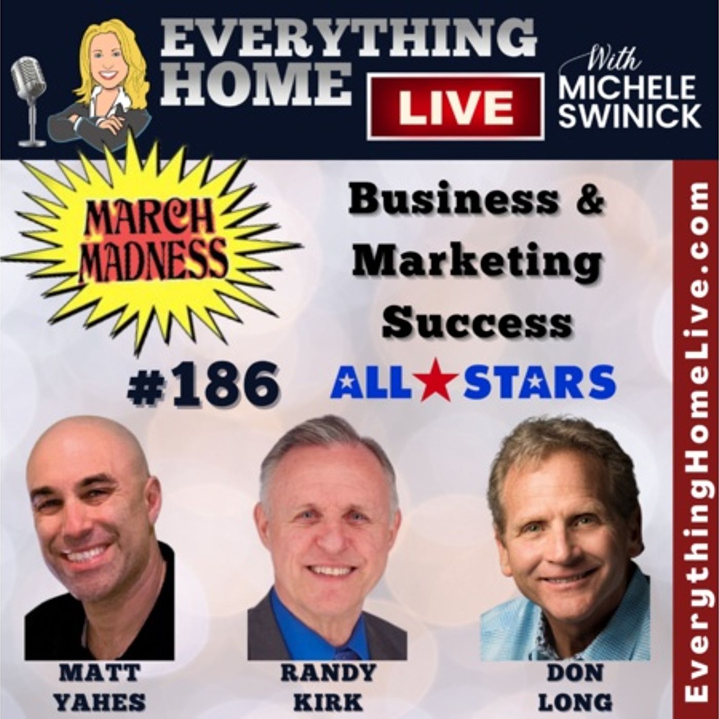 186 LIVE: MARCH MASKLESS MADNESS - Business & Marketing Success - All Star Team episode artwork
