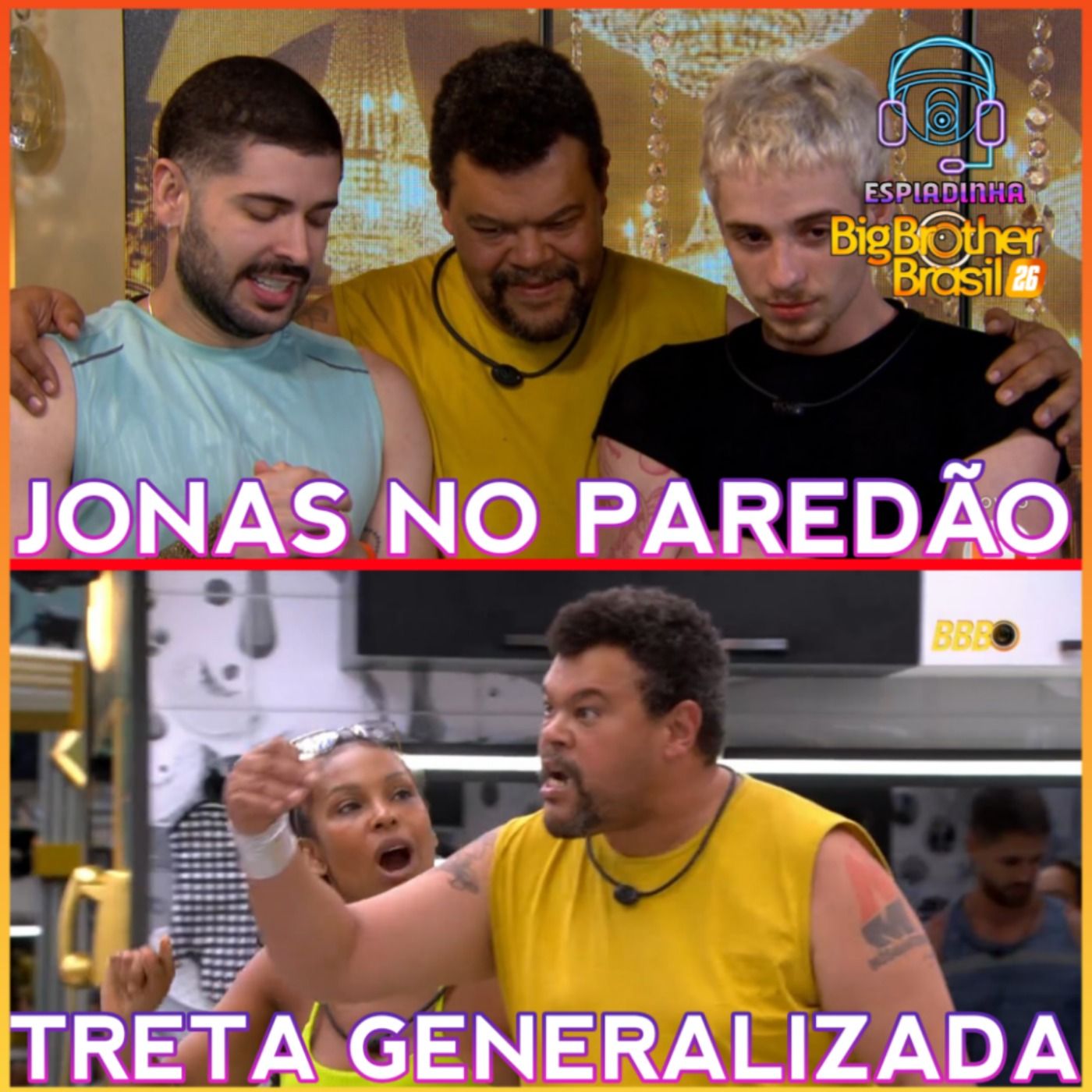 Jonas no PAREDÃO + TRETA GENERALIZADA + Babu vs Sol + Sarah ganhou o ANJO | BBB 26