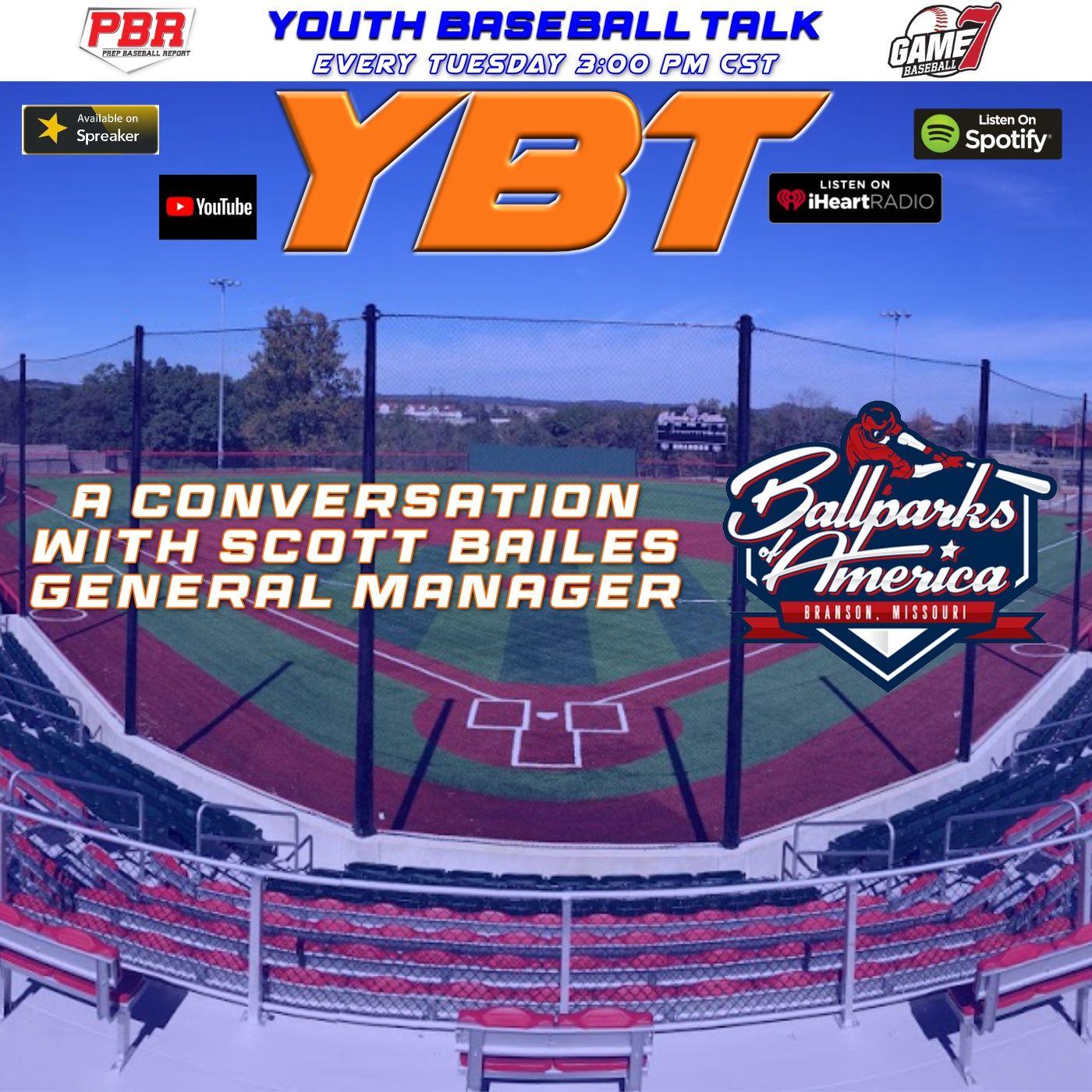 A Conversation w/Scott Bailes GM of Ballparks of America | Youth Baseball Talk episode artwork