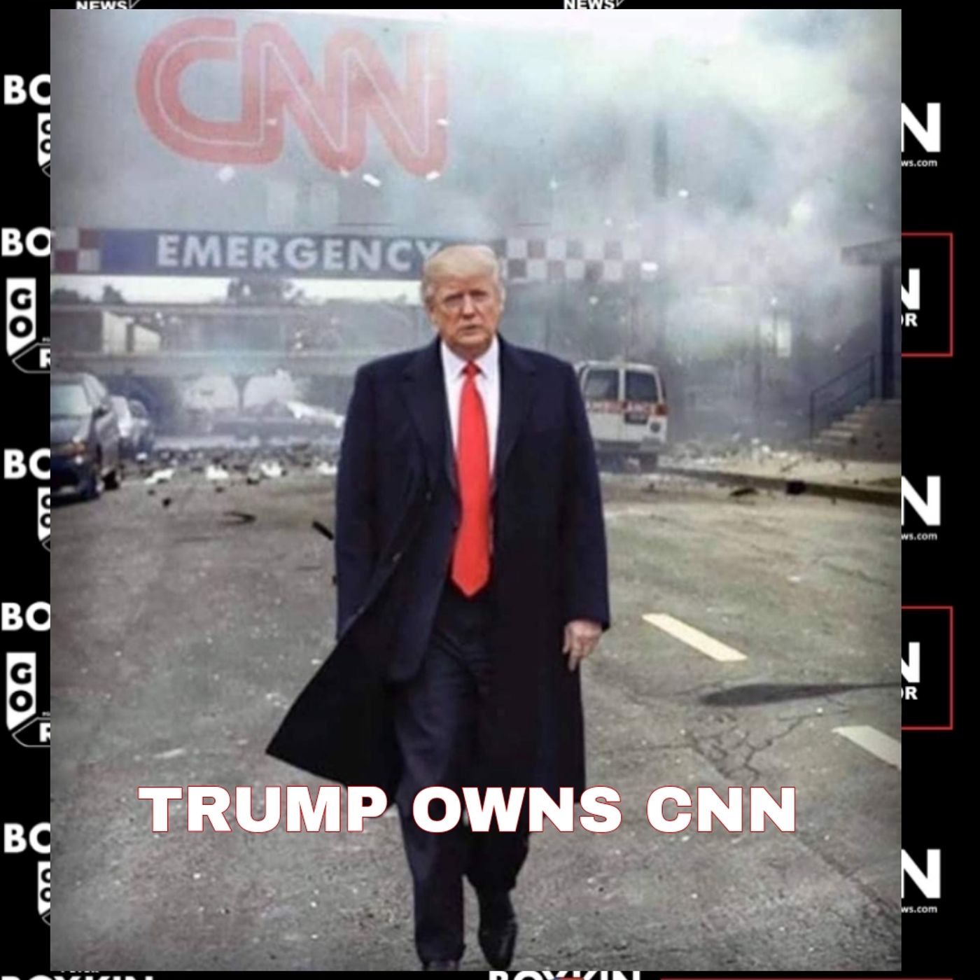 TRUMP OWNS CNN