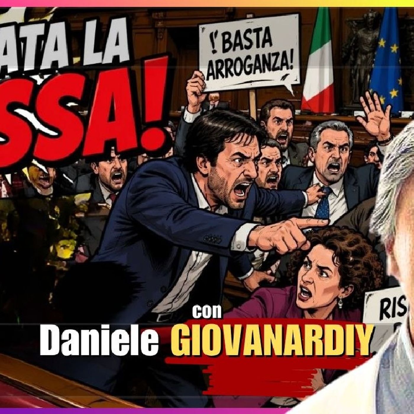 Camera Deputati: sfiorata la rissa con Daniele GIOVANARDI | Alla Mezza episode artwork