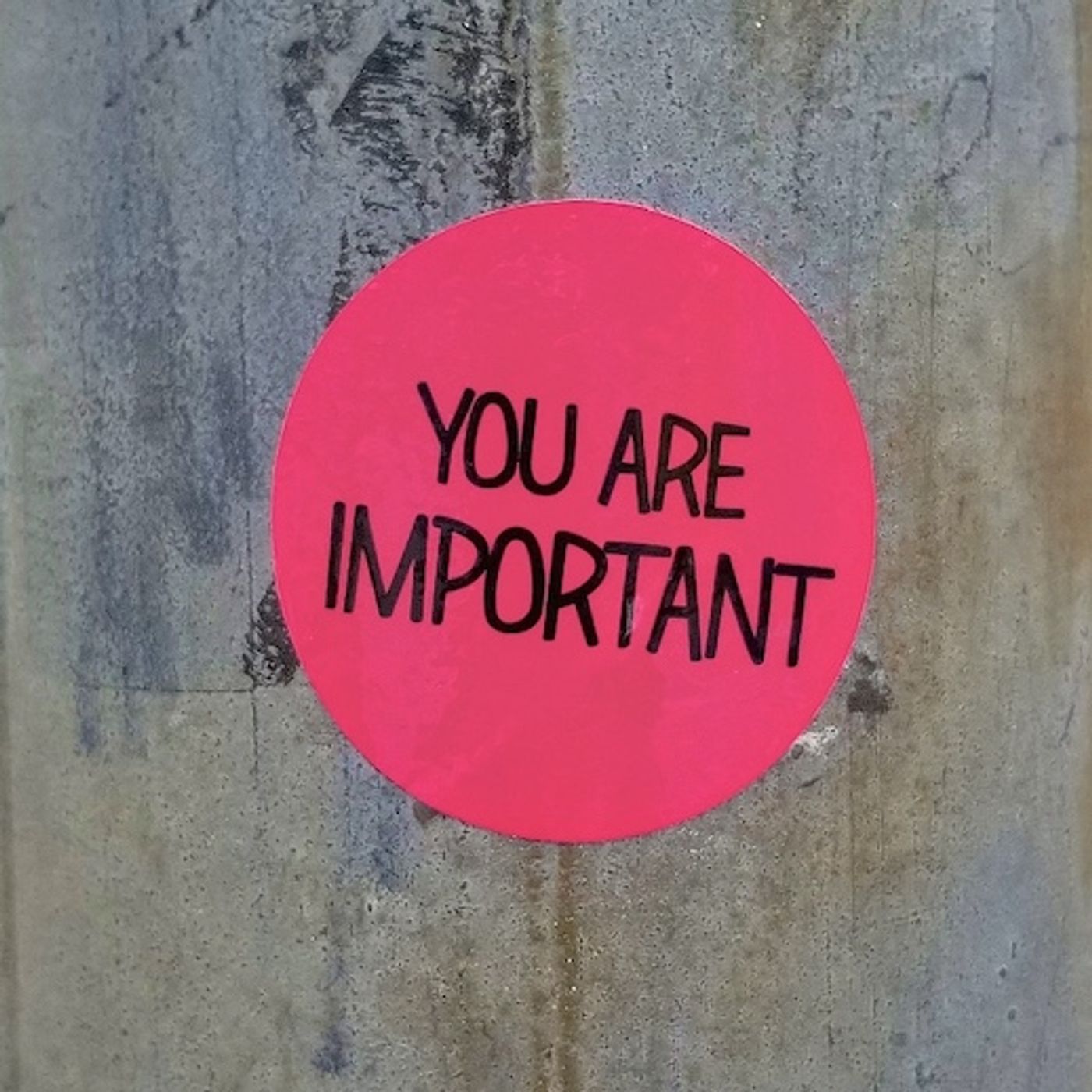 You Are Important (Part #2). episode artwork