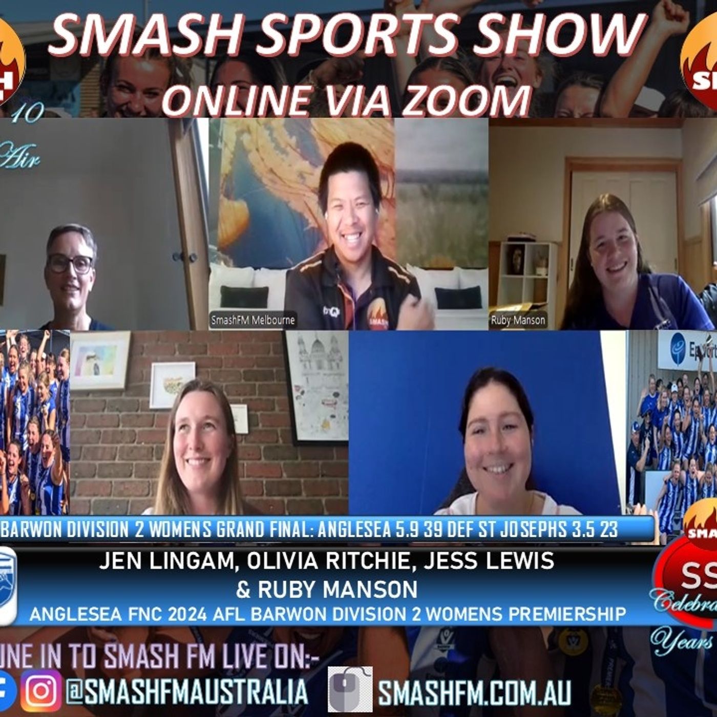 SSS10THYR: Anglesea FNC 2024 AFL Barwon Senior Female Division 2 Premiership Interviews 021124