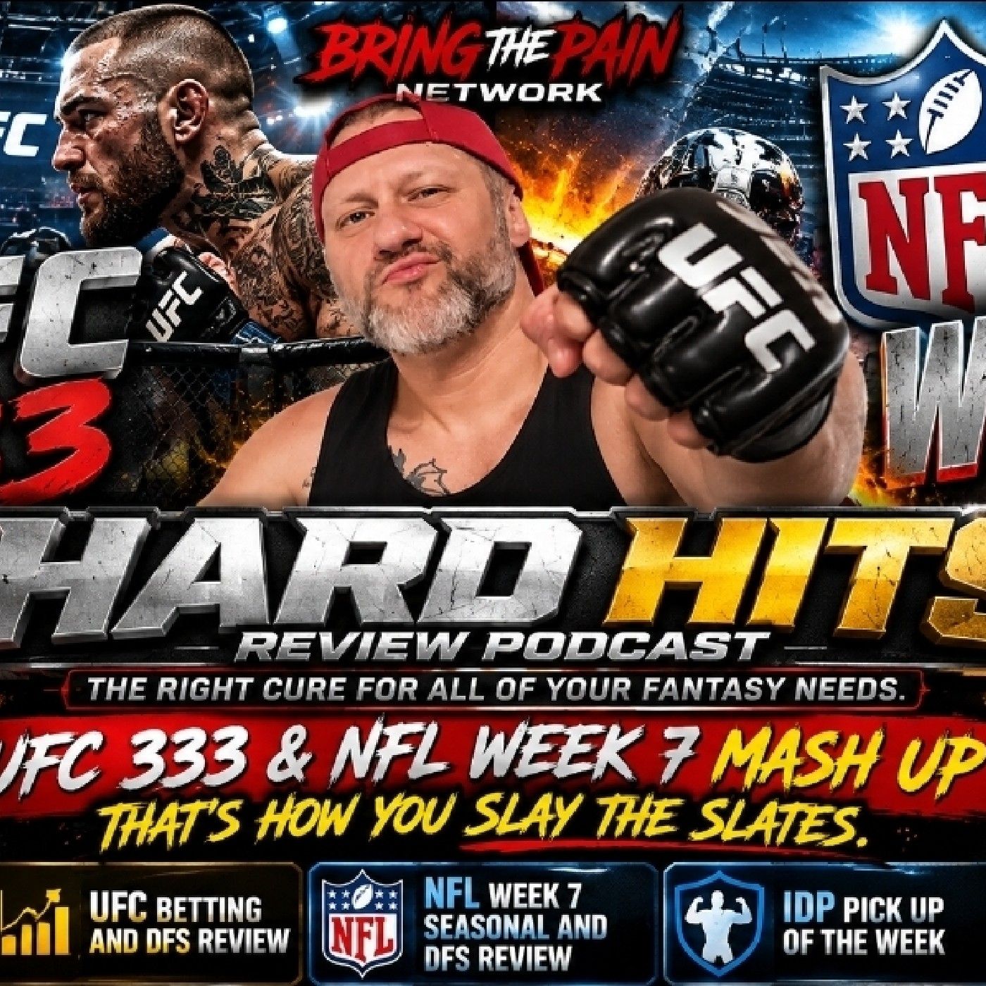 UFC 333 and NFL Week 7 Mashup | The Hard Hits Review
