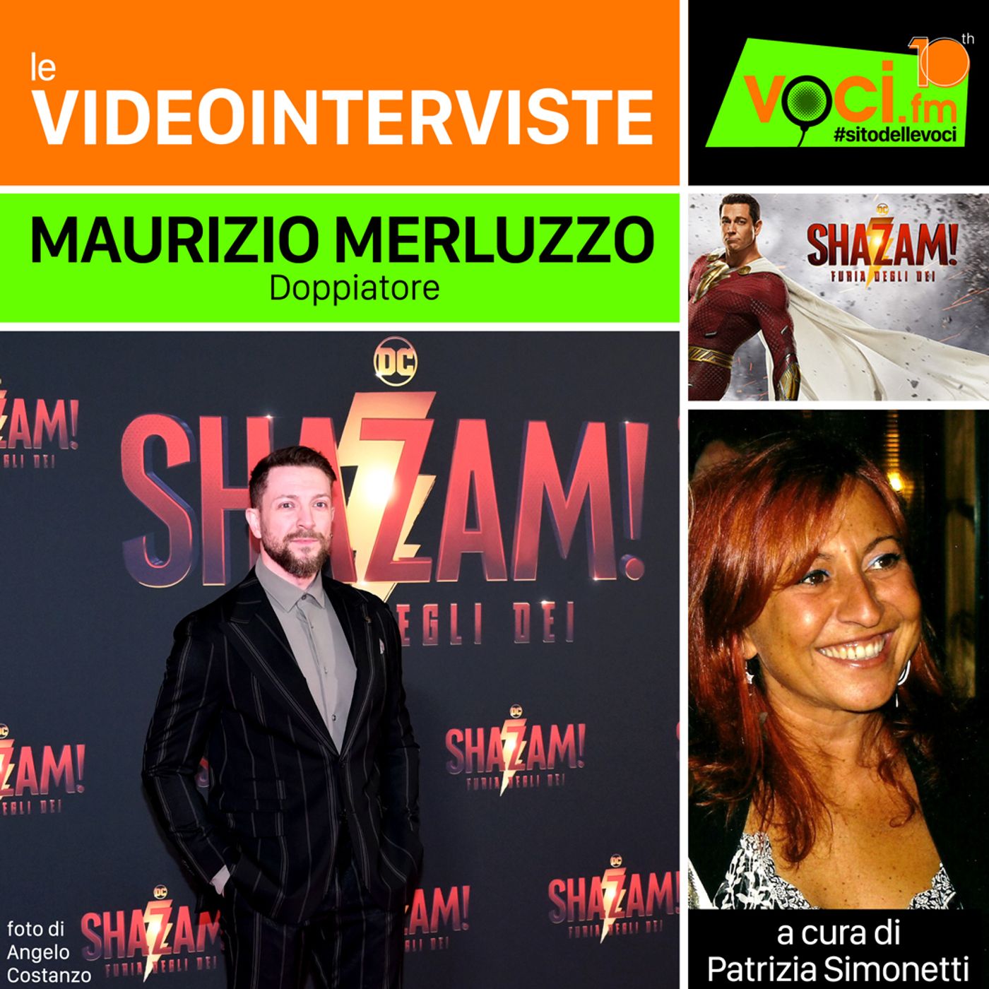 Il doppiatore MAURIZIO MERLUZZO, voce si Shazam, su VOCI.fm - clicca play e ascolta l'intervista episode artwork