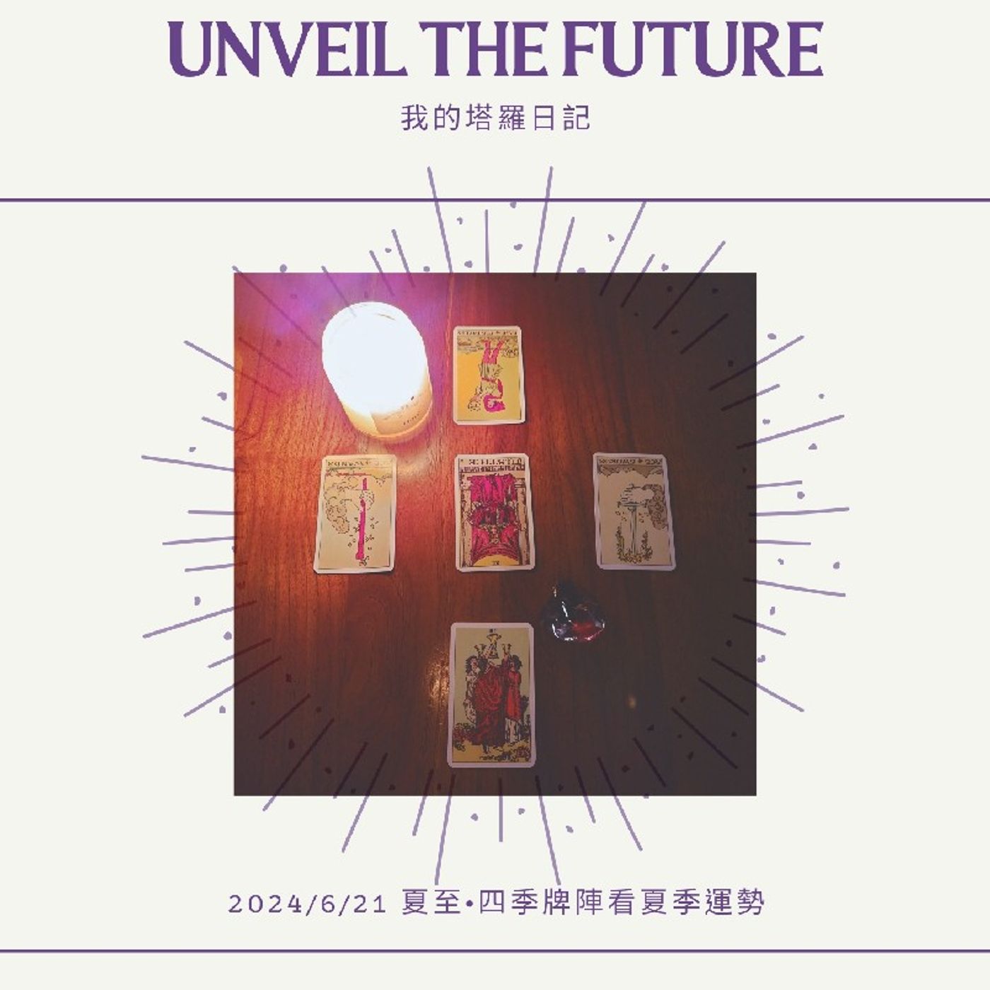 Ep150 - Diane's Tarot Diary: 我的塔羅日記 四季牌陣•夏至日看夏日運勢(下)