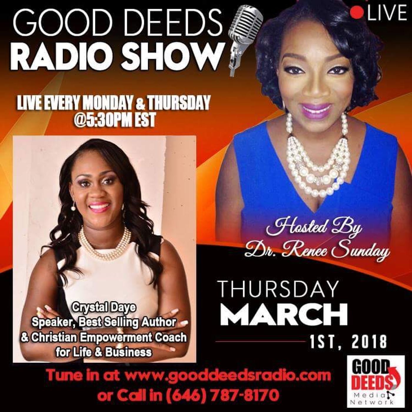 Dr. Renee Sunday\'s show