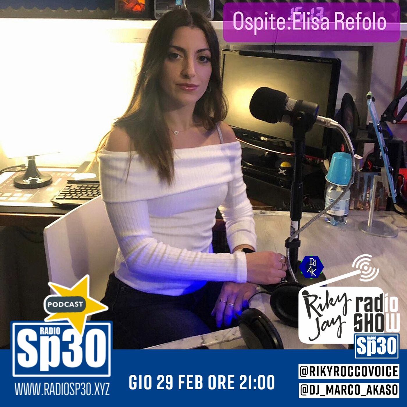 RikyJay Radio Show - ST.5 N.20 -  ospite Elisa Refolo