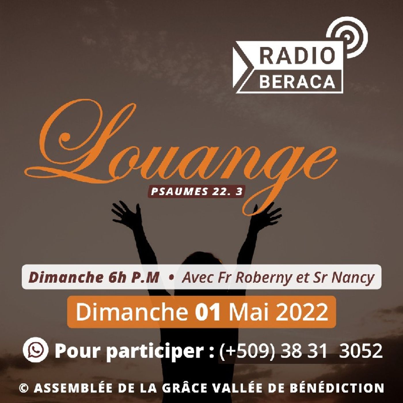 LOUANGE.- Fr Roberny Et Sr Nancy__ Rediffusion_ Dimanche 17 Avril 2022 episode artwork