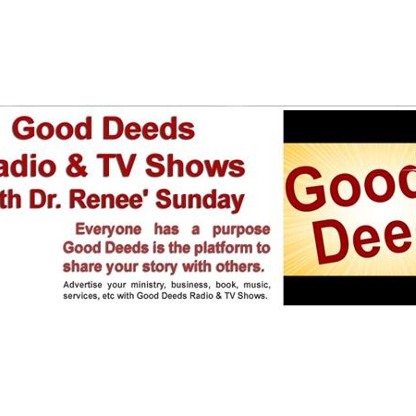 Author and Speaker Shavon Goodwin stops by Good Deeds with Dr. Renee Sunday episode artwork