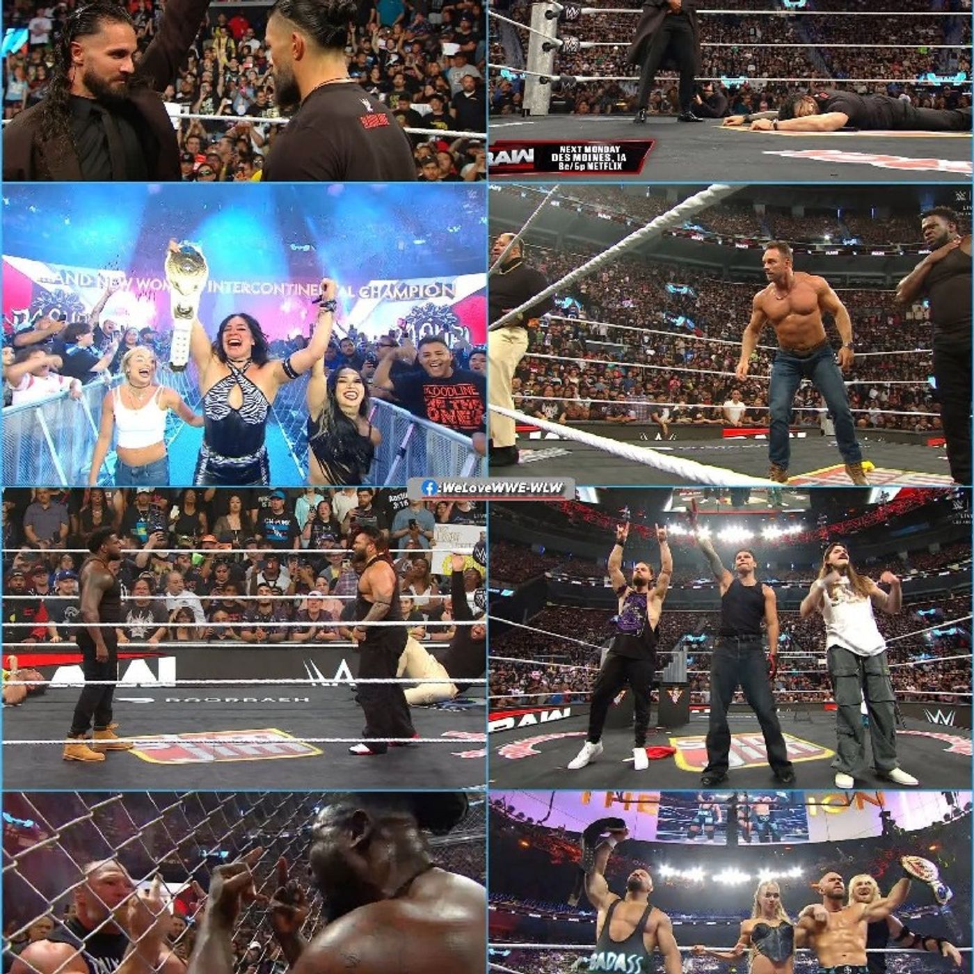 WWE RAW Results (July 27, 2026) • Brock Lesnar and Oba Femi kicked off RAW with their official SummerSlam weigh-in ahead of Hell in a Cell. episode artwork