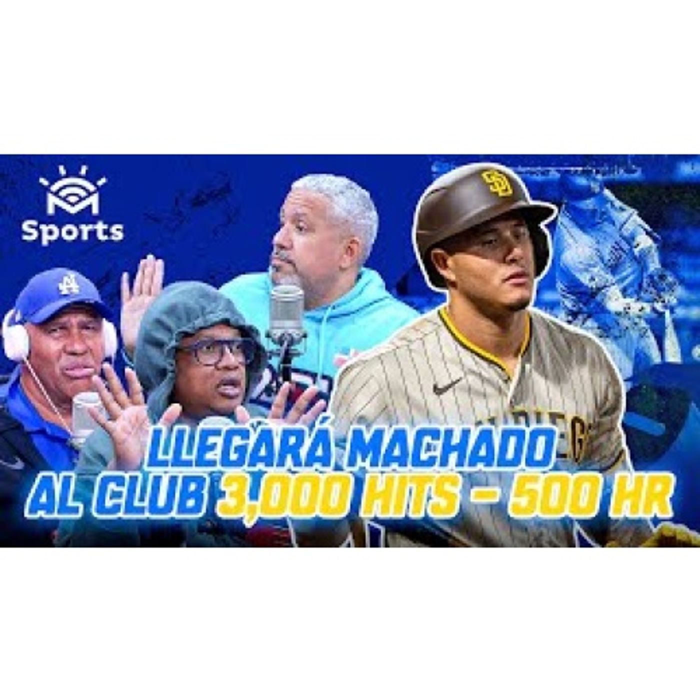 Machado al club 3,000 Hits _ - Vladimir Guerrero JR - Mañanero Sports