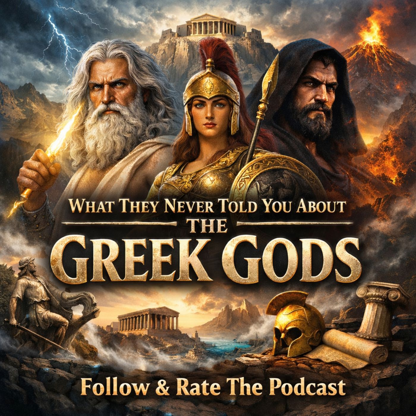 EPISODE 6:What They Never Told You About The Greeks Gods. episode artwork