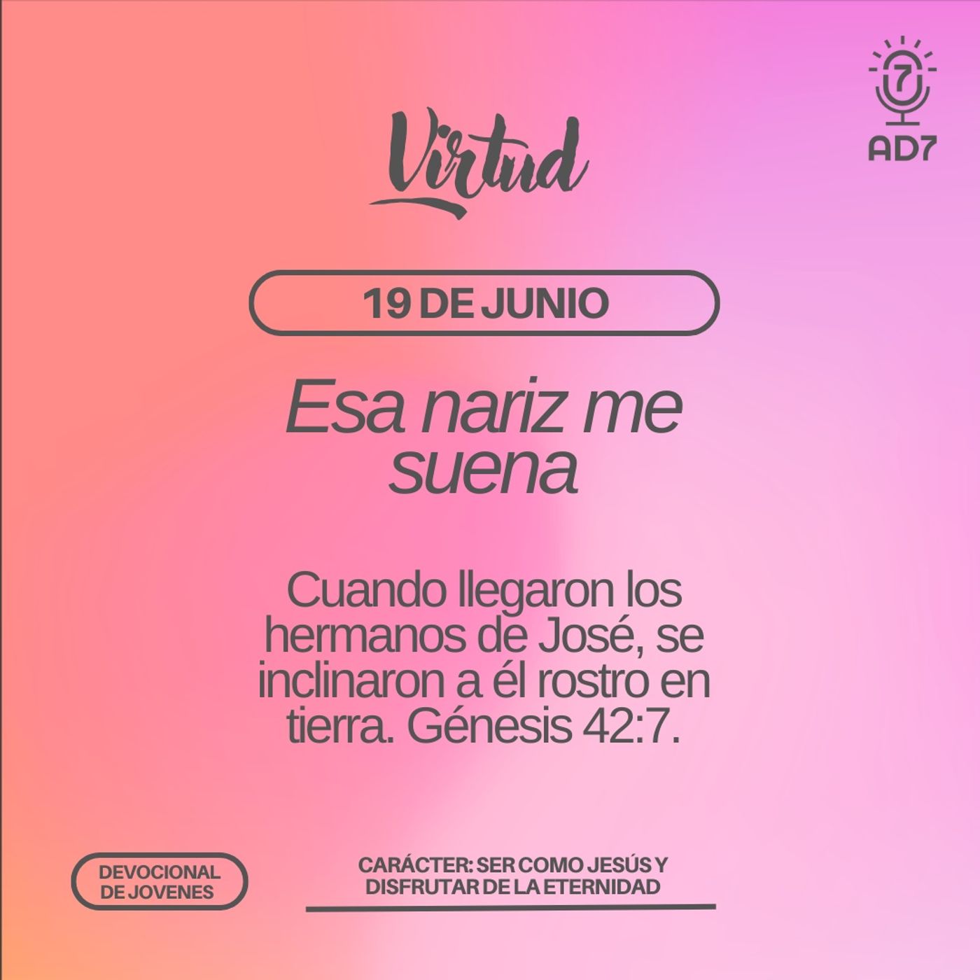 AD7 Devocional - Diferente / Inverso