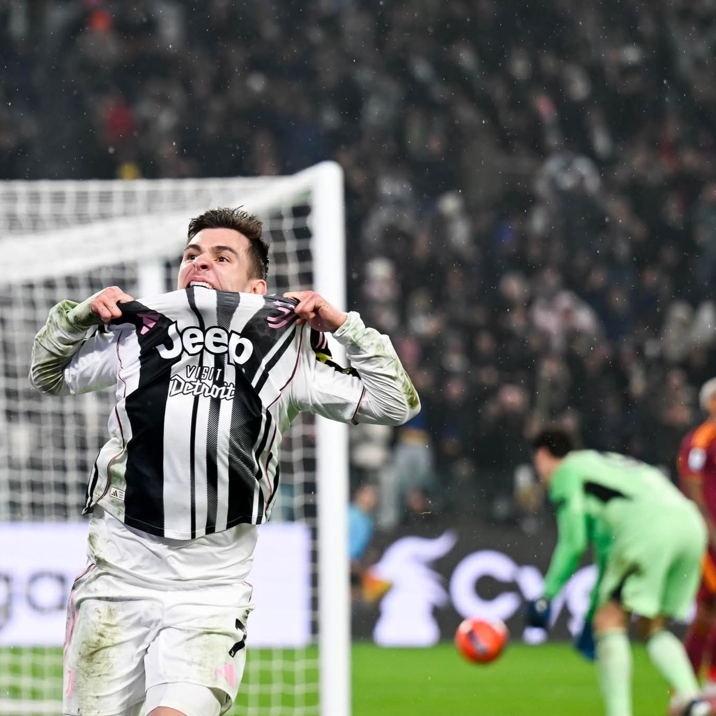 Serie A, la Juve batte la Roma e vede la Champions