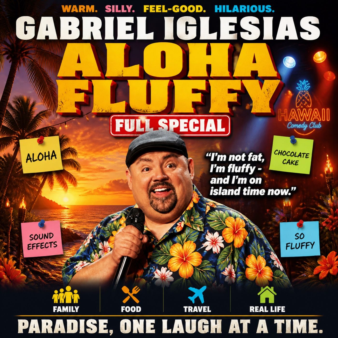 Gabriel Iglesias – Aloha Fluffy Full Special (Stand-up Comedy)