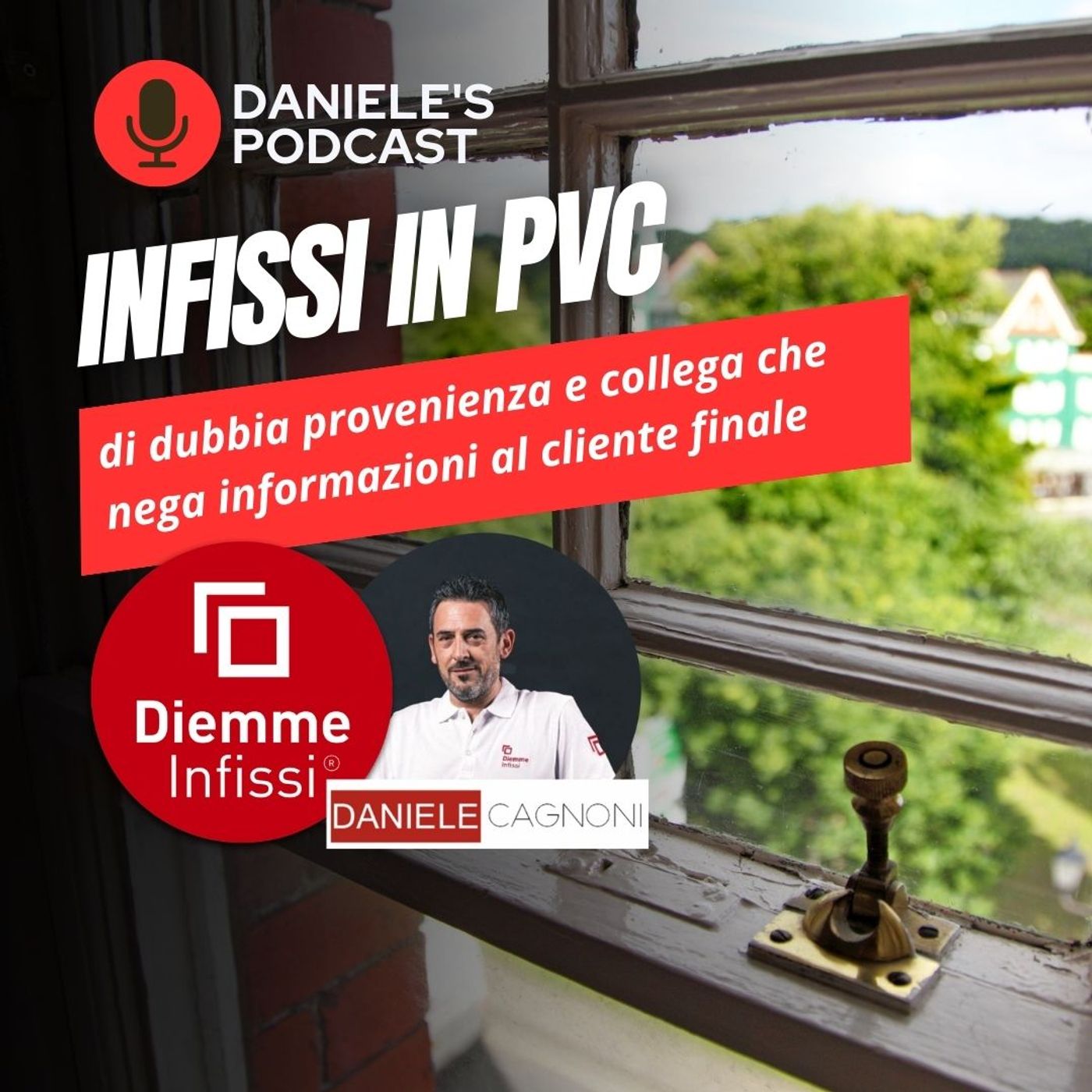 Infissi in PVC di dubbia provenienza e collega che nega informazioni al cliente finale episode artwork