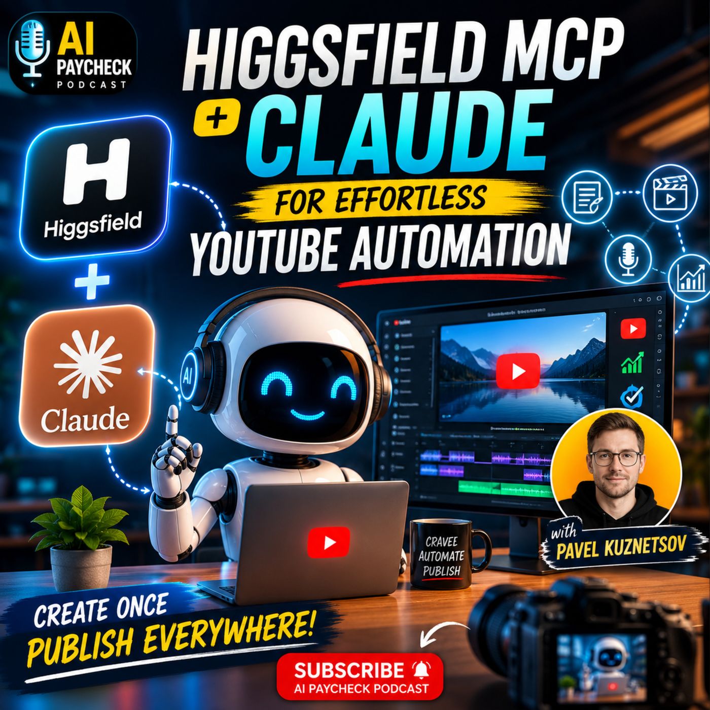 Higgsfield MCP + Claude for effortless YouTube automation