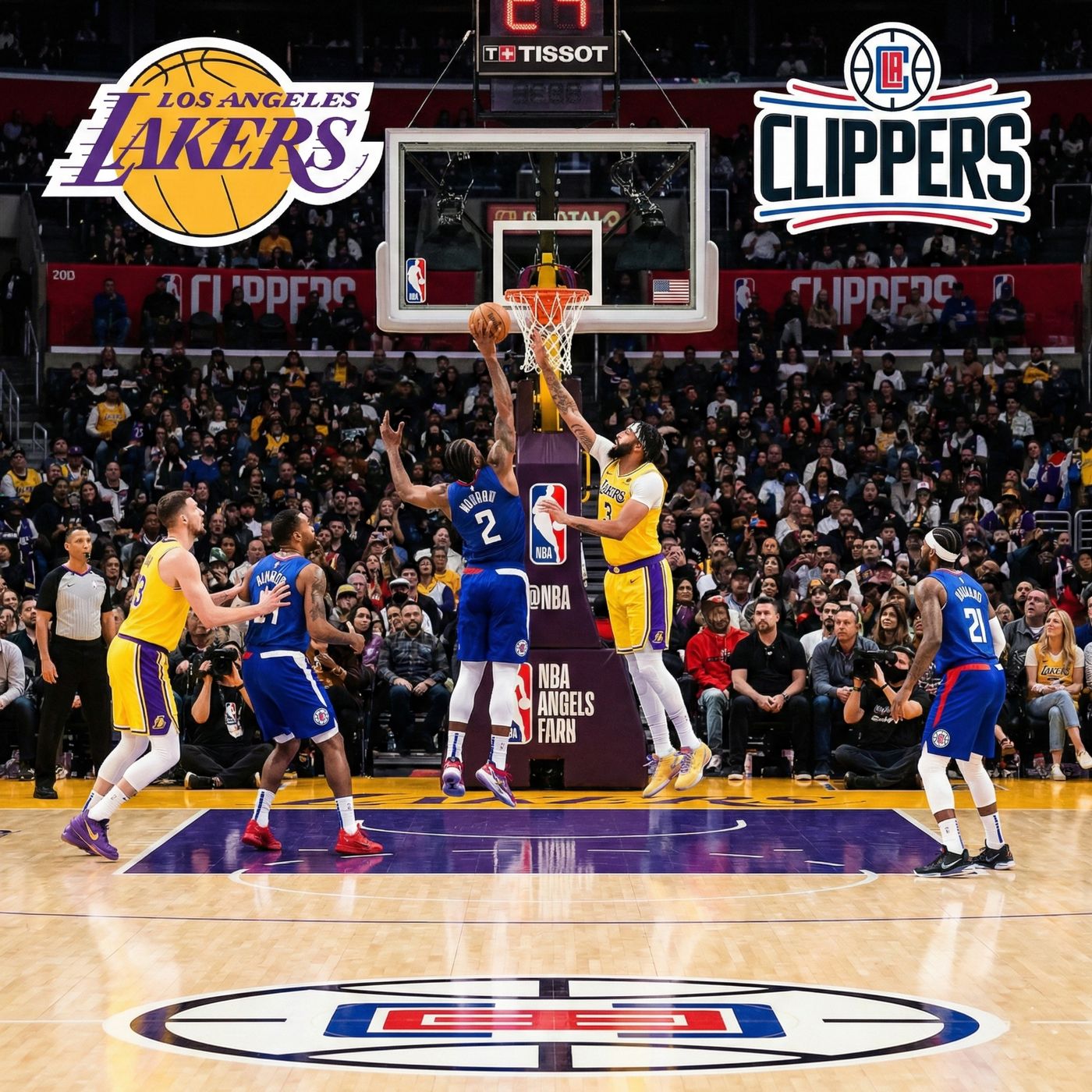 Courtside Rivals: The Lakers-Clippers Legacy in Los Angeles