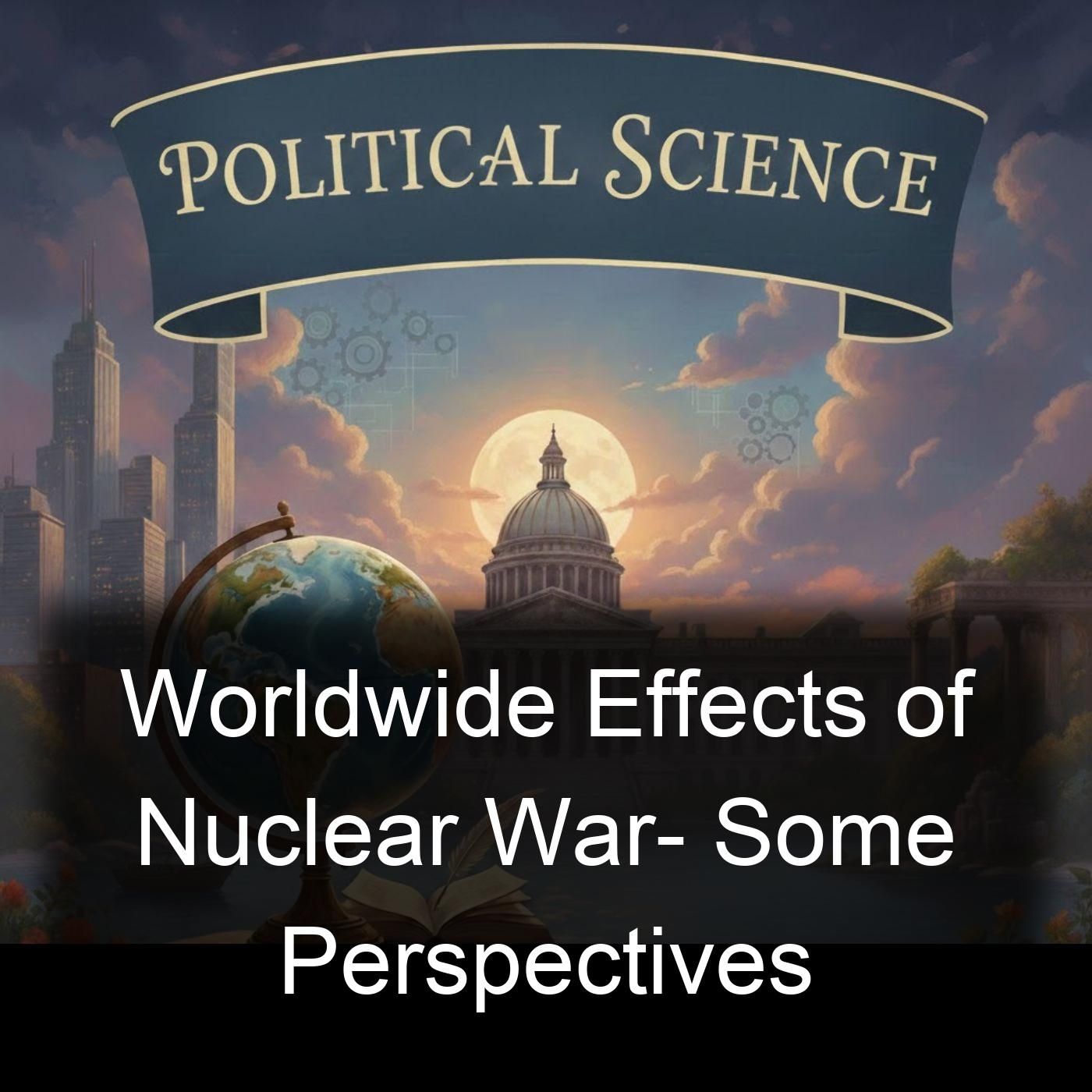 Worldwide Effects of Nuclear War- Some Perspectives cover art