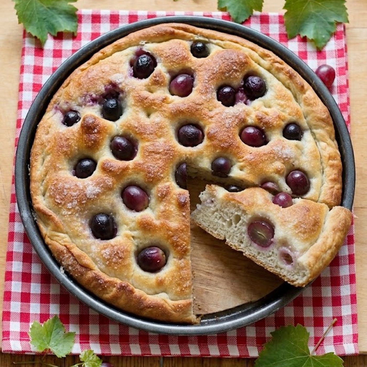 Schiacciata d’uva toscana: la ricetta della tradizione che profuma d’autunno episode artwork