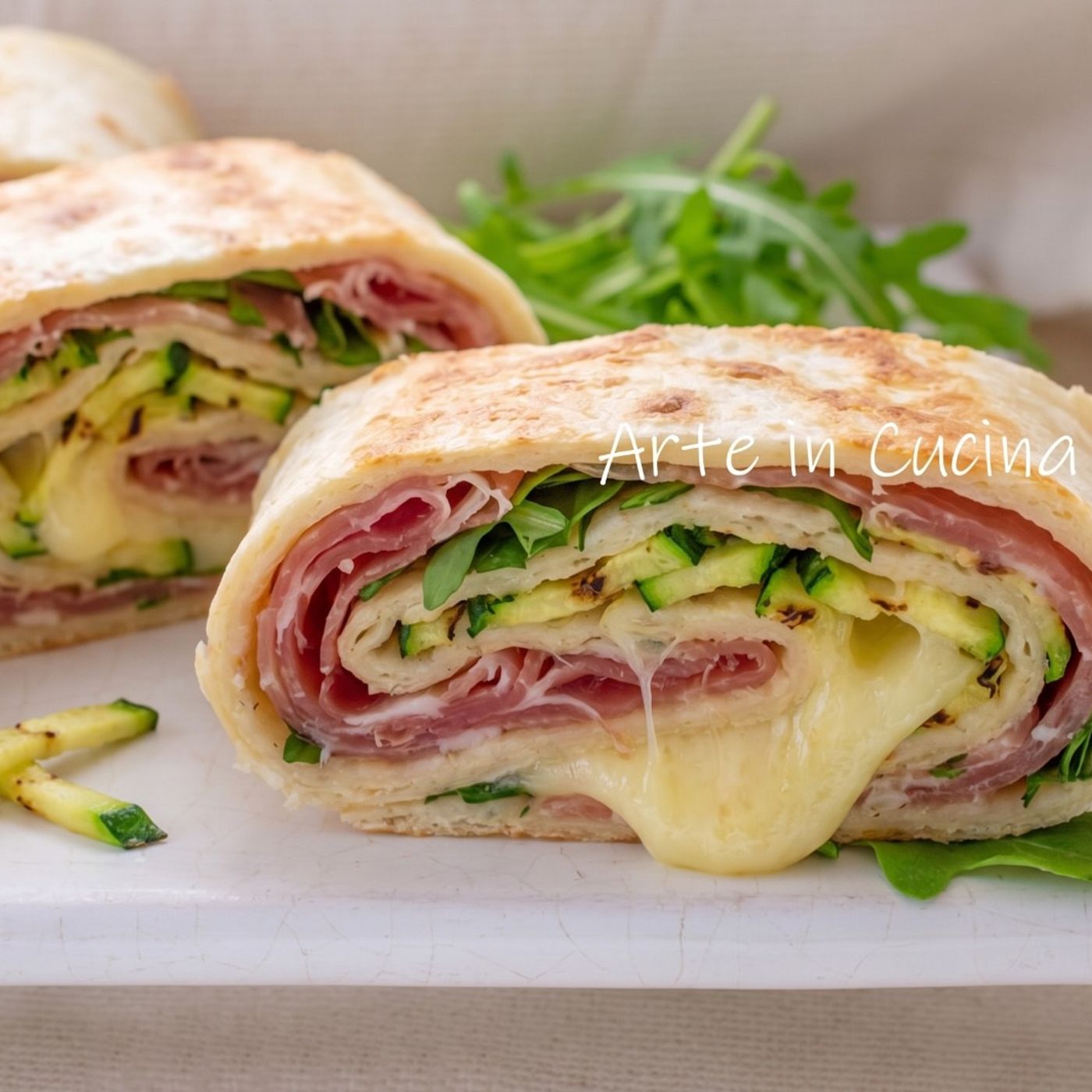 ROTOLINI di PIADINA CRUDO e ZUCCHINE episode artwork