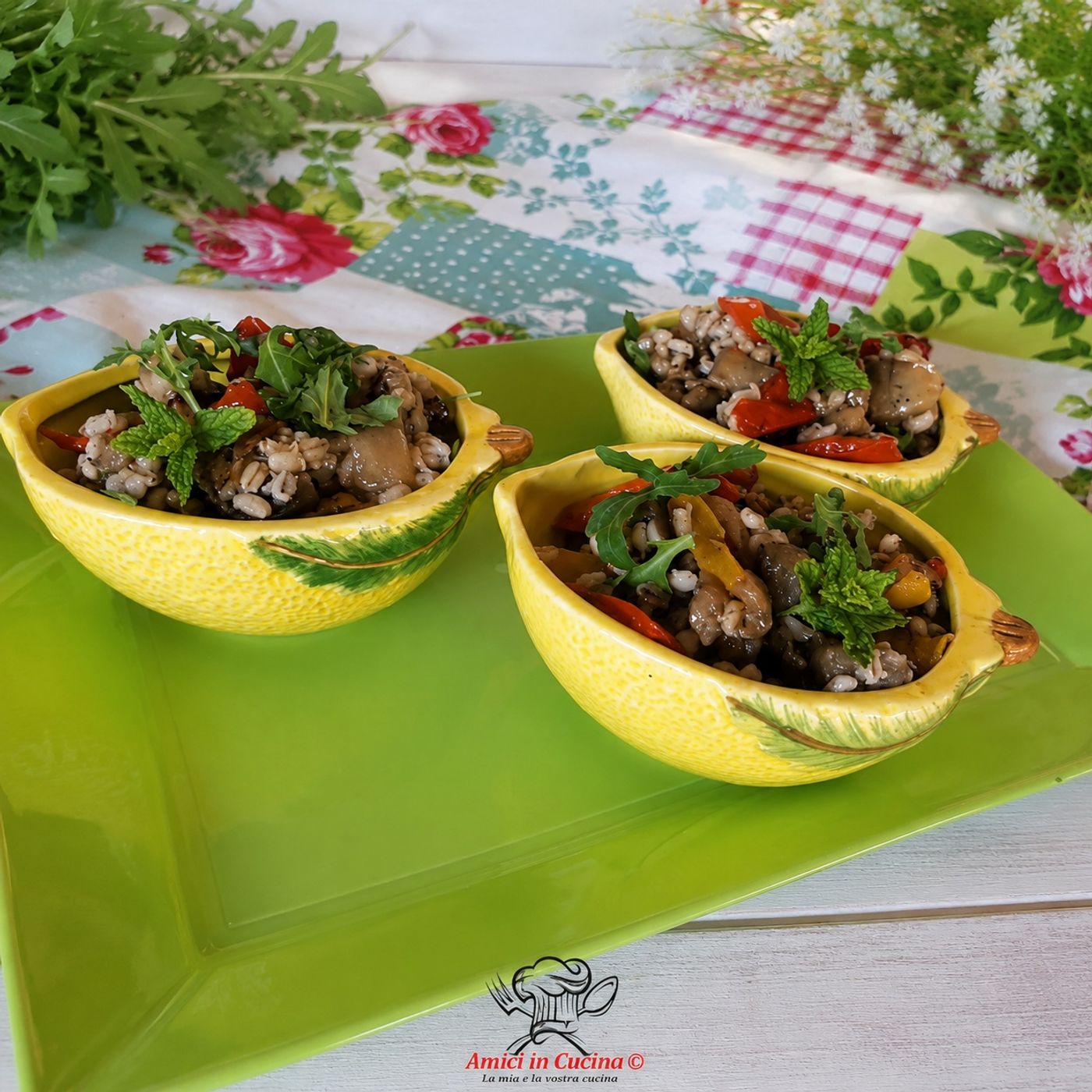 Insalata di Farro Perlato con Peperoni, Melanzane e Rucola: Ricetta Estiva Facile e Gustosa episode artwork
