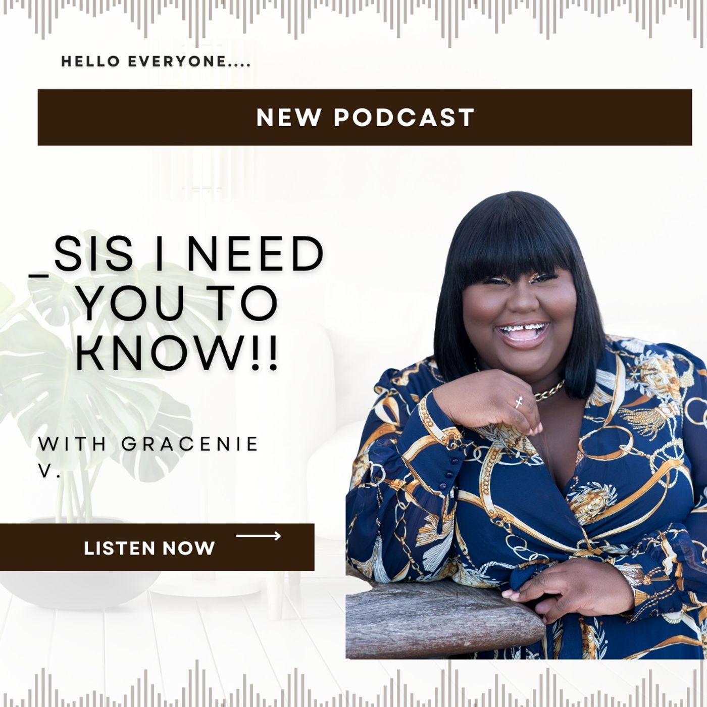 _Sis I Need You To Know !!!