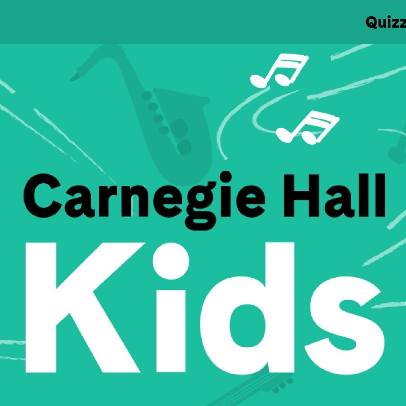 Carnegie Hall Kids.  On Staccato episode artwork