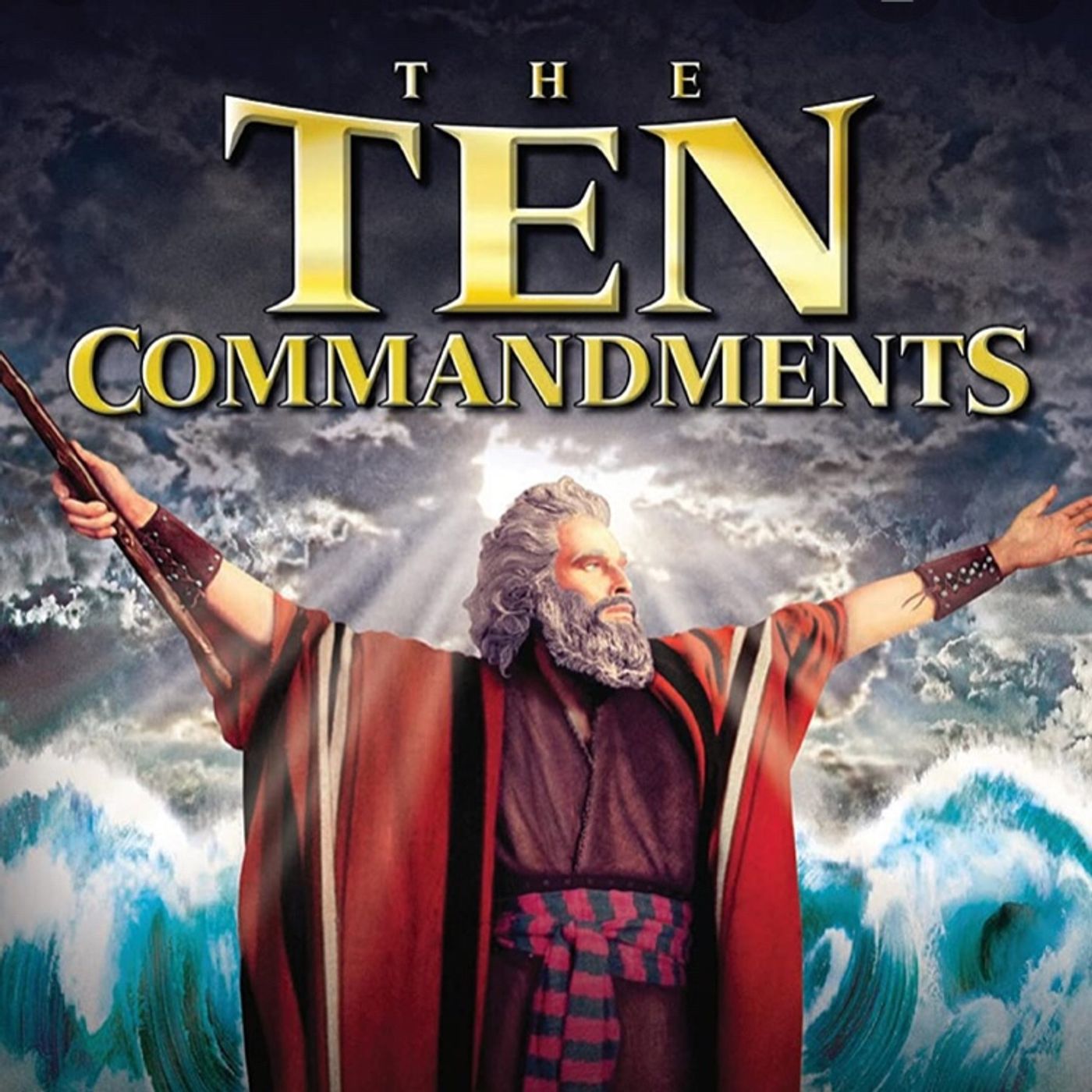The movie Ten Commandments was about black people episode artwork