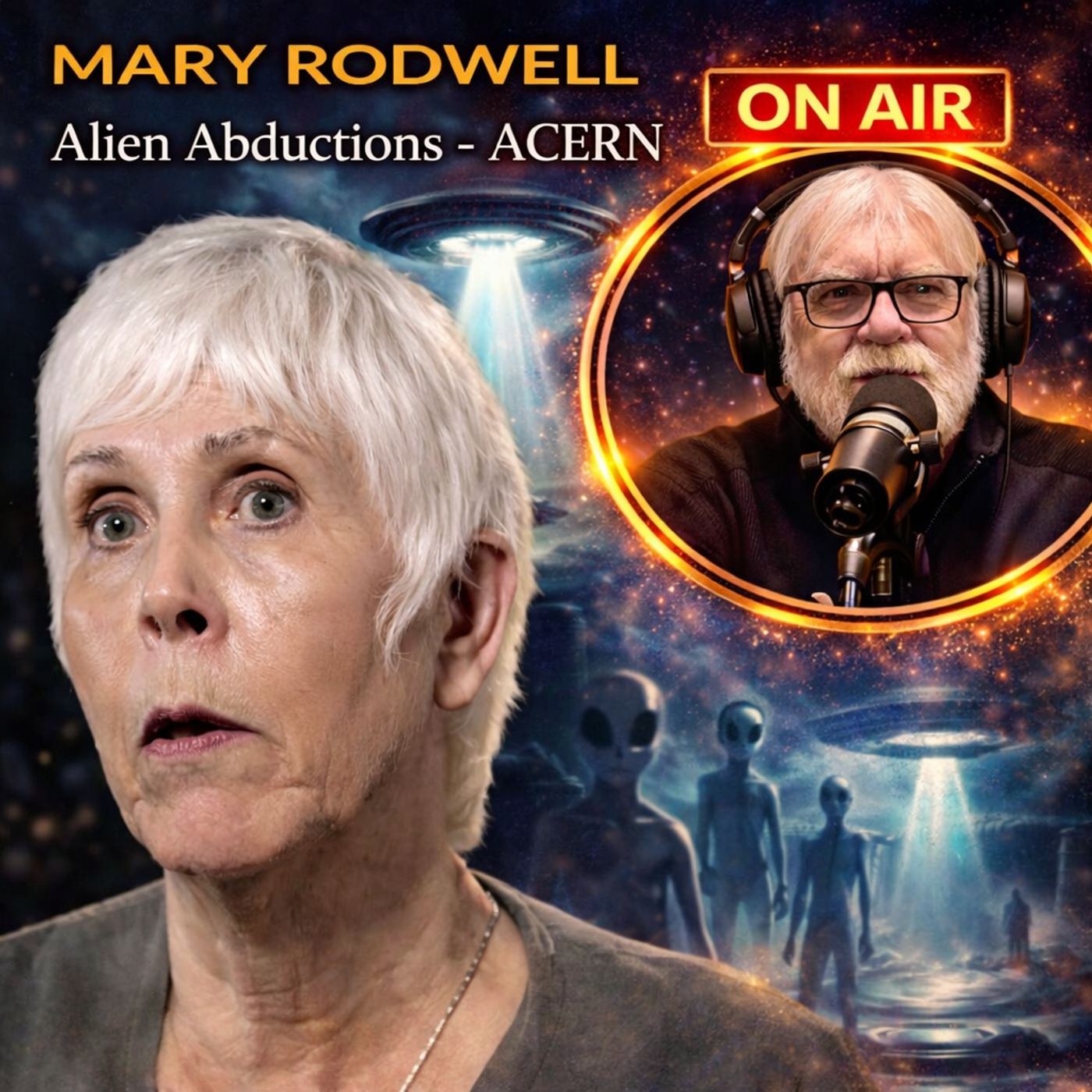 Rob McConnell Interviews - MARY RODWELL - Alien Abductions - ACERN