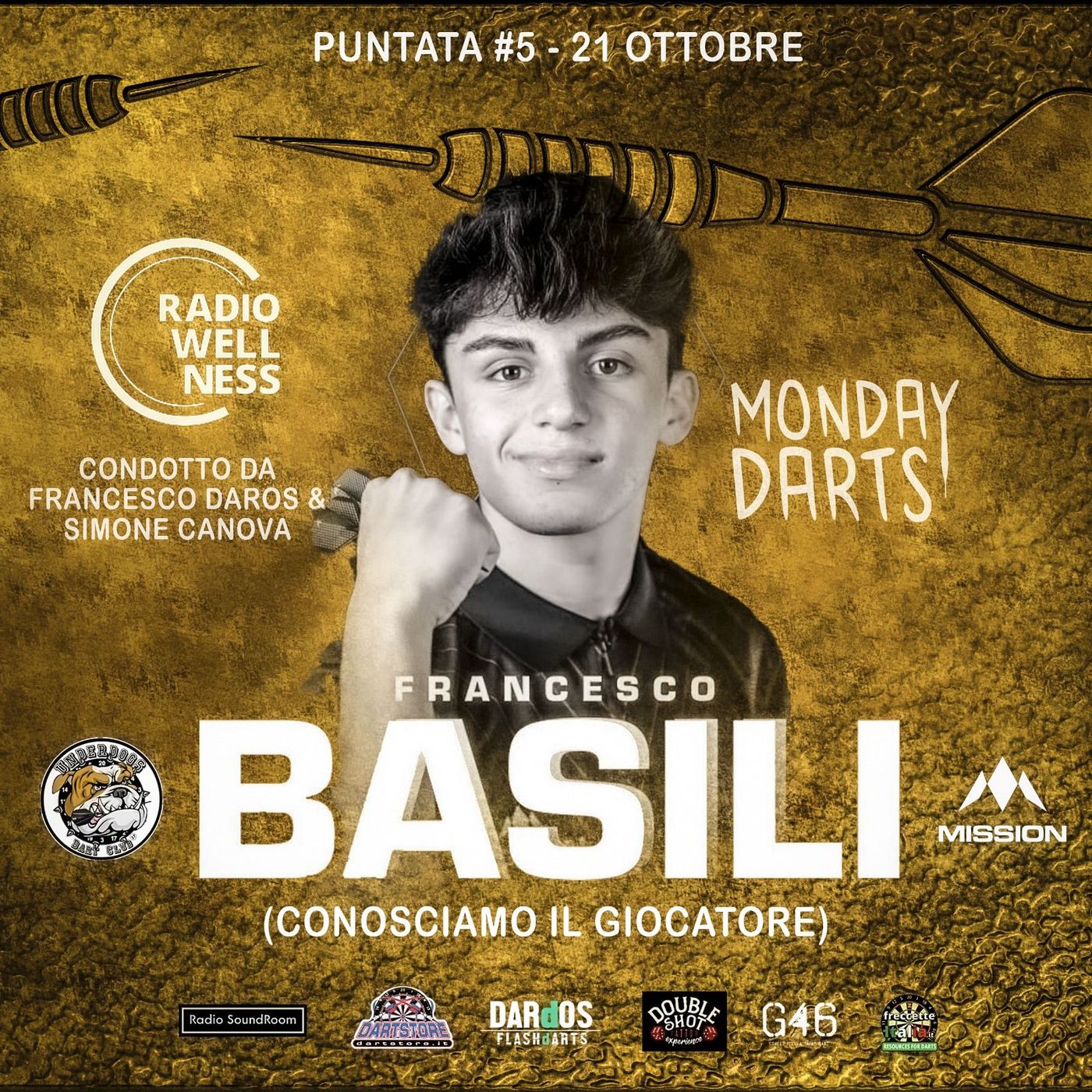 MONDAY DART - Quinto Episodio - Francesco Basili episode artwork