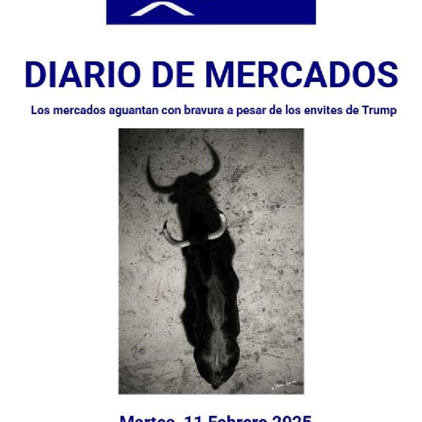PODCAST en abierto DIARIO DE MERCADOS Martes 11 Febrero 2025 episode artwork