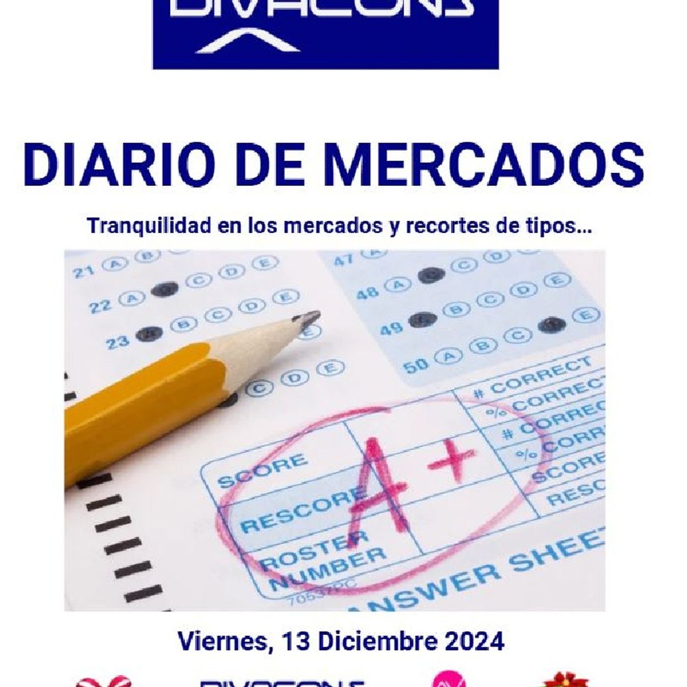 PODCAST en abierto DIARIO DE MERCADOS Viernes 13 Dic 2024 episode artwork
