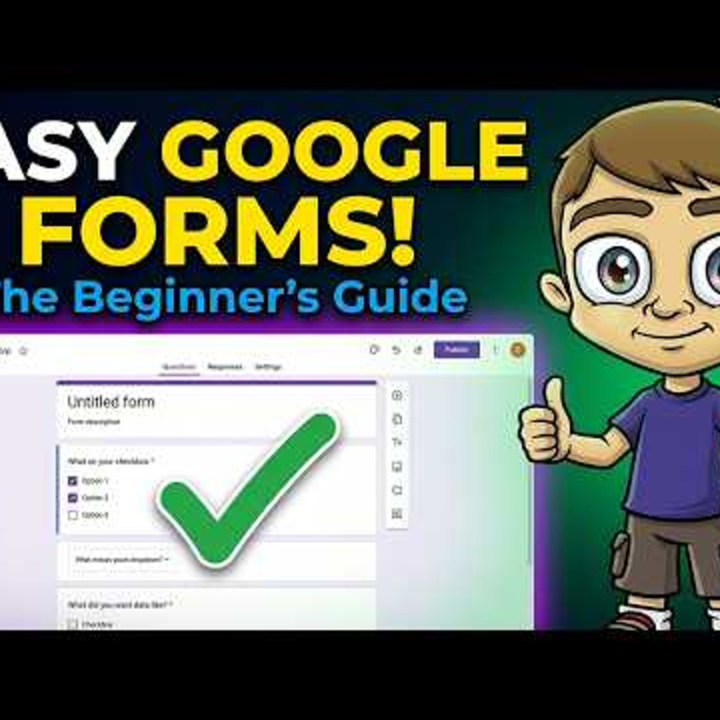 The Beginner\'s Guide to Google Forms episode artwork
