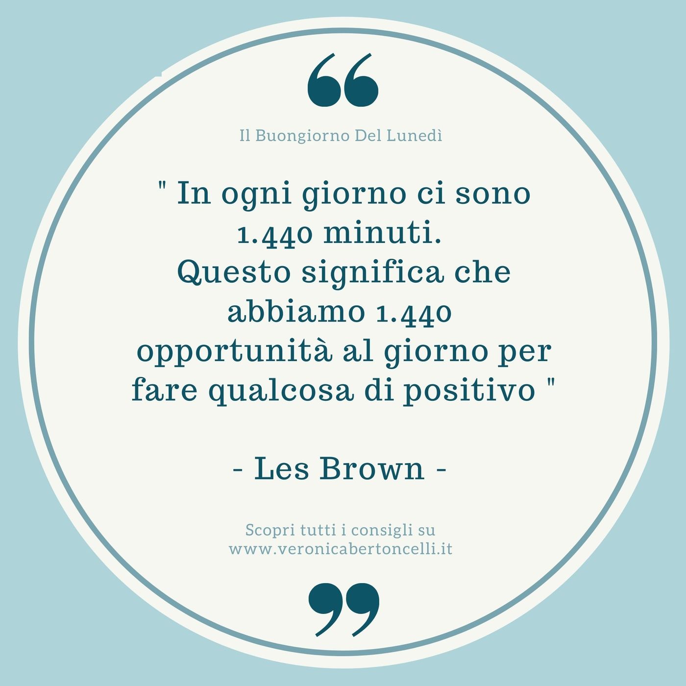 Il Buon Giorno Del Lunedì
