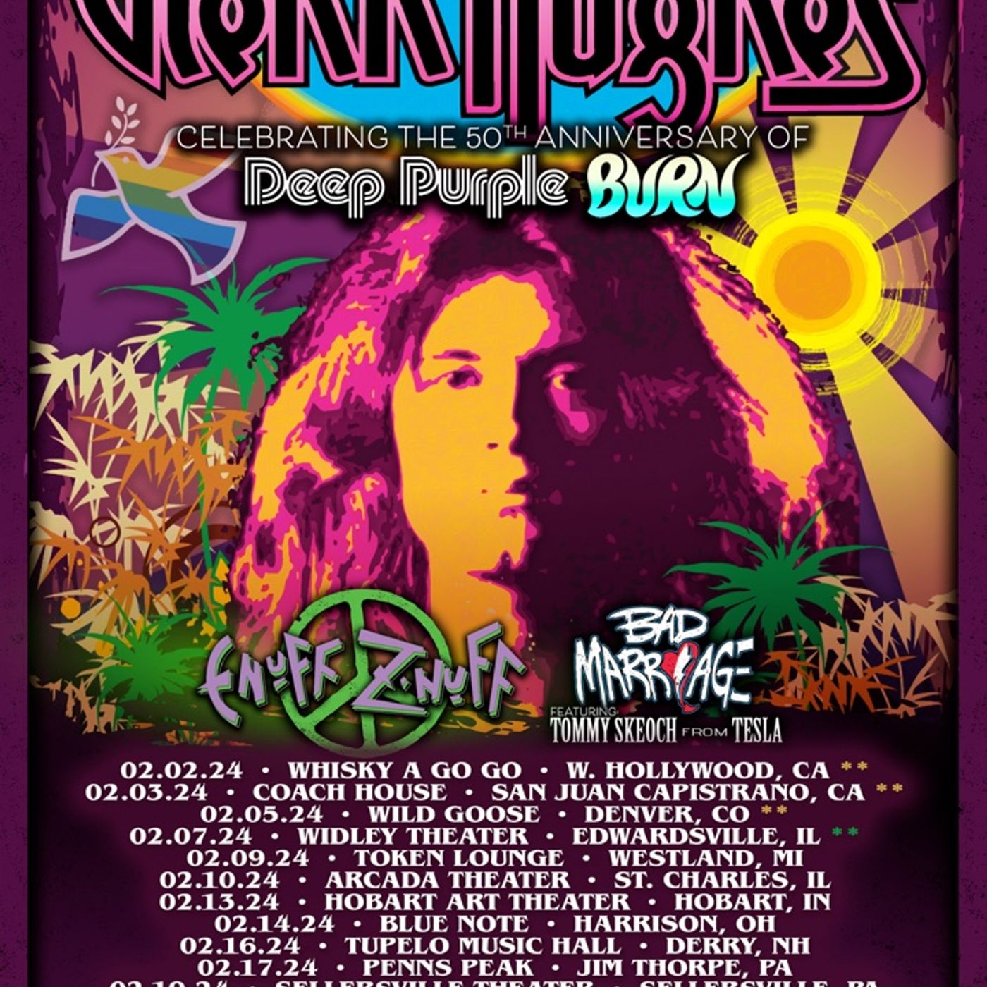 DOUG Talks to GLENN HUGHES from DEEP PURPLE about the 50th Anniversary of BURN and the upcoming show in Detroit episode artwork