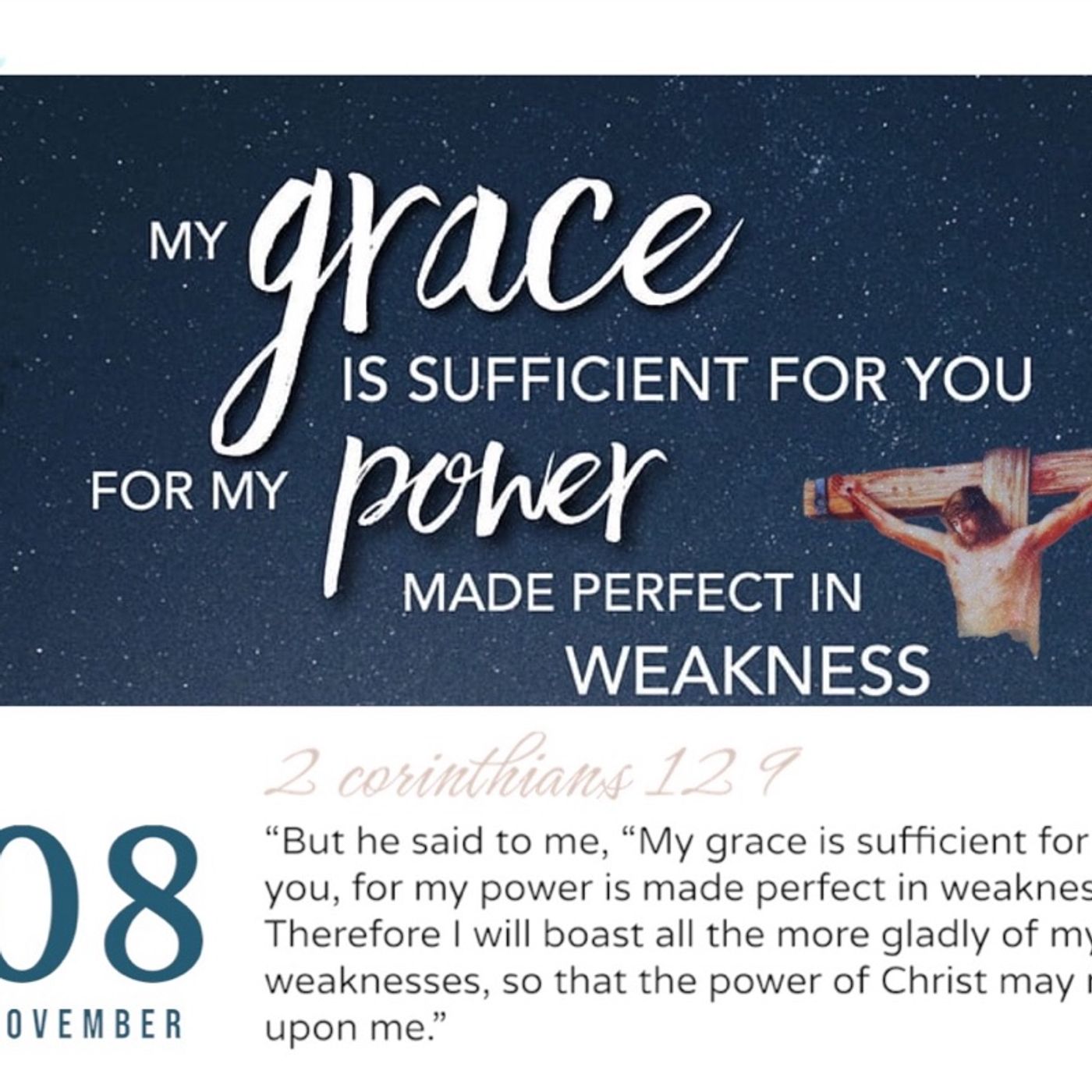 Problems are temporary but His grace never ends. episode artwork