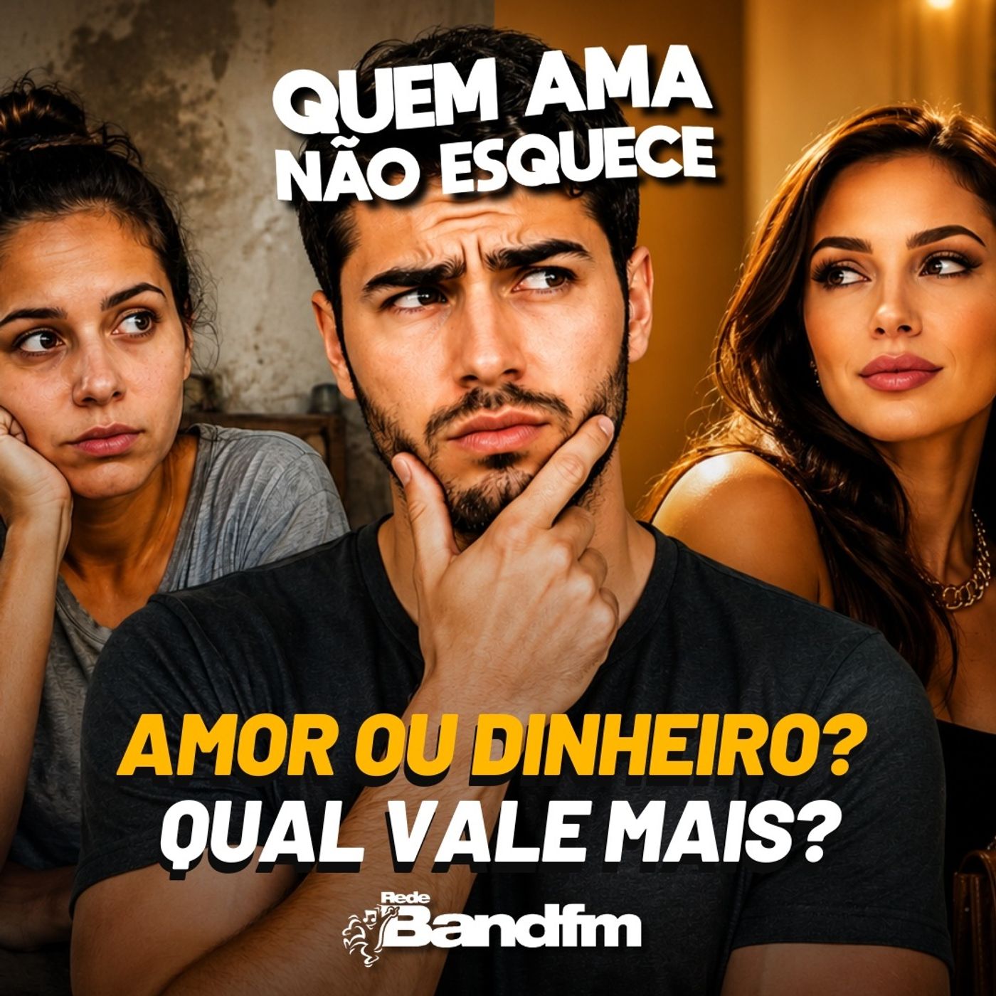 AMOR OU DINHEIRO? QUAL VALE MAIS? | QUEM AMA NÃO ESQUECE 20/08/2026 episode artwork