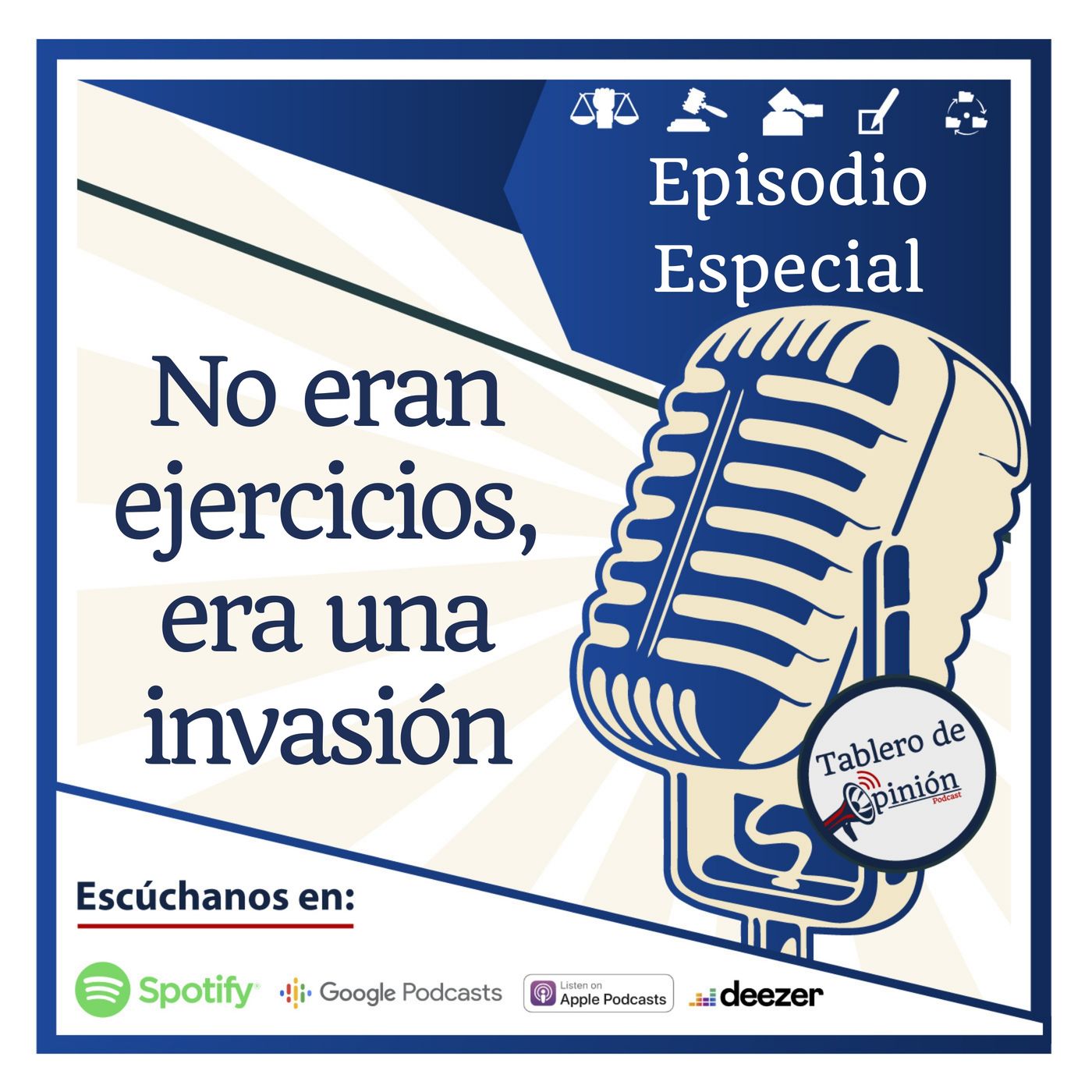 No eran ejercicios, era una invasión