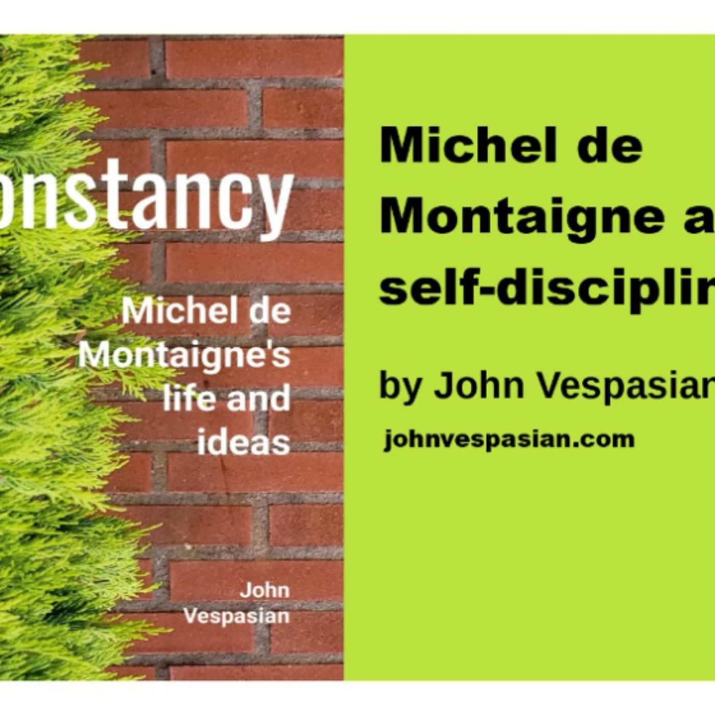 Michel de Montaigne and self-discipline episode artwork