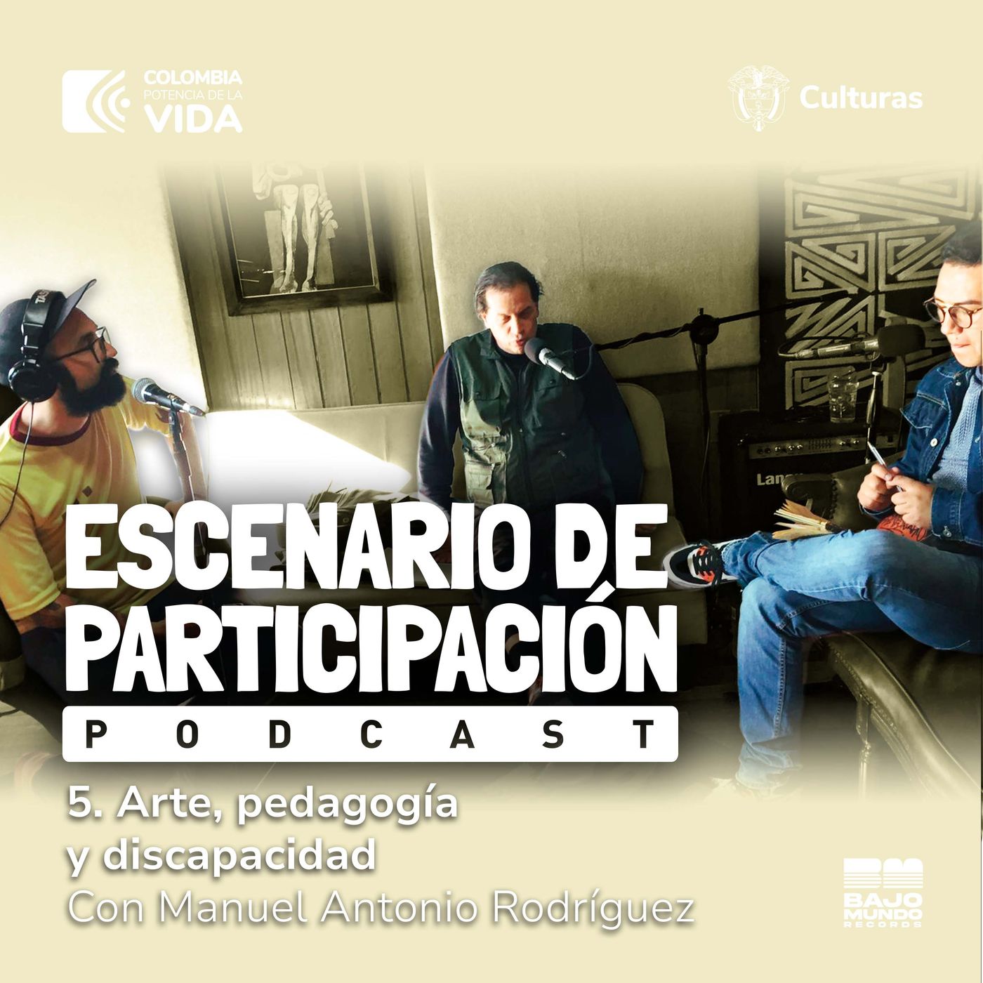 EP T2 CAP5 Arte, pedagogía y discapacidad con Manuel Antonio Rodríguez episode artwork